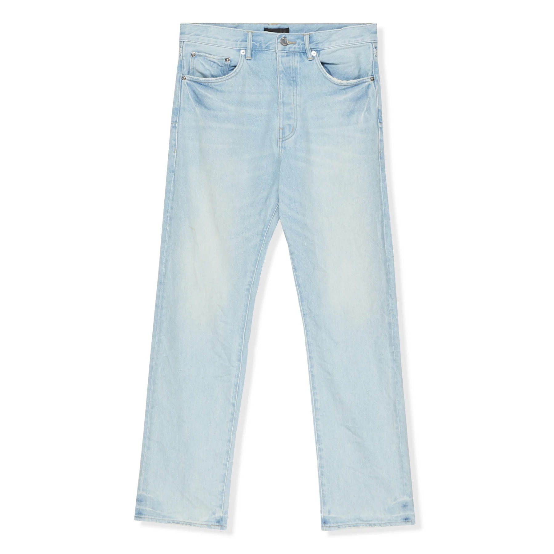 Worn Light Indigo Flare Jeans