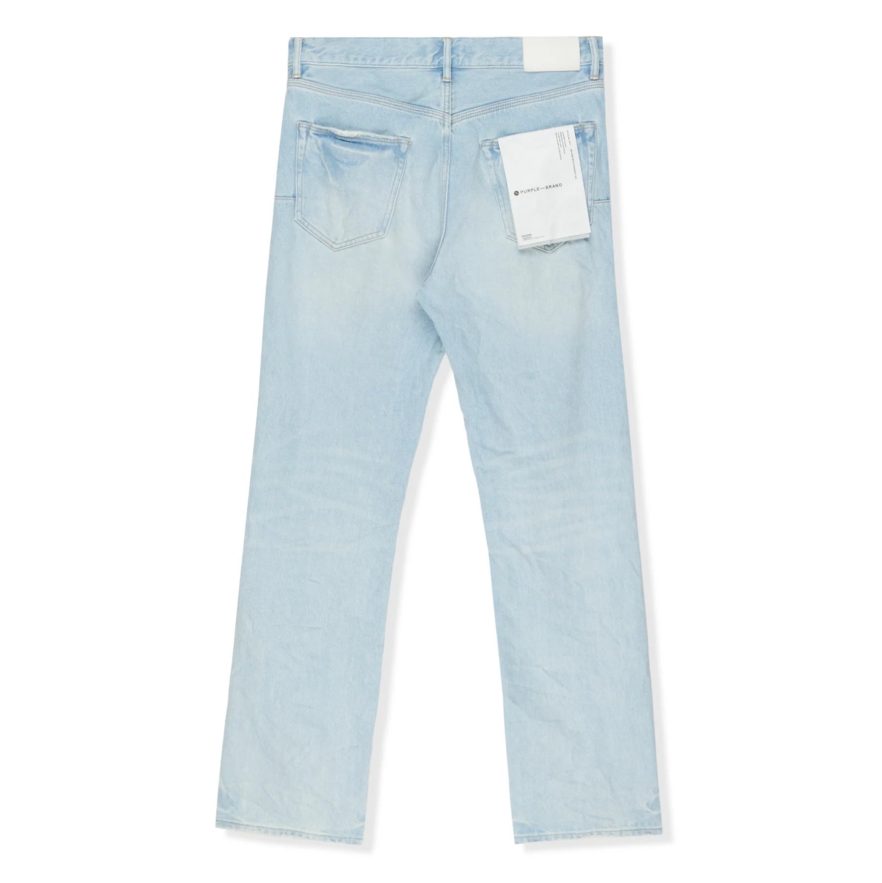 Worn Light Indigo Flare Jeans