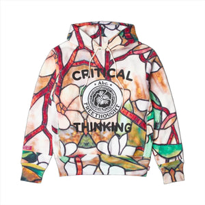 Critical Thinking Hoodie - Stained Glass