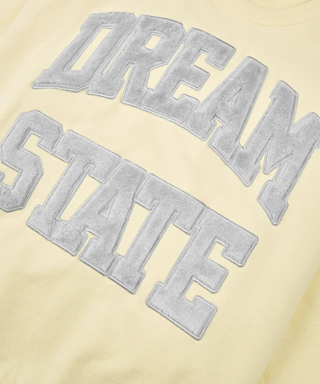 Dream State Crewneck - Lemon Cream
