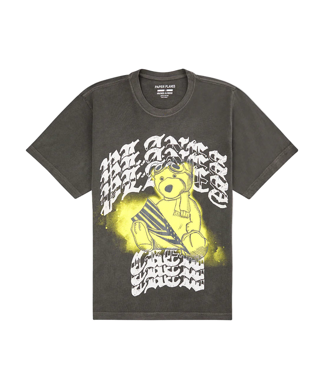 Bear T-Shirt - Washed Black