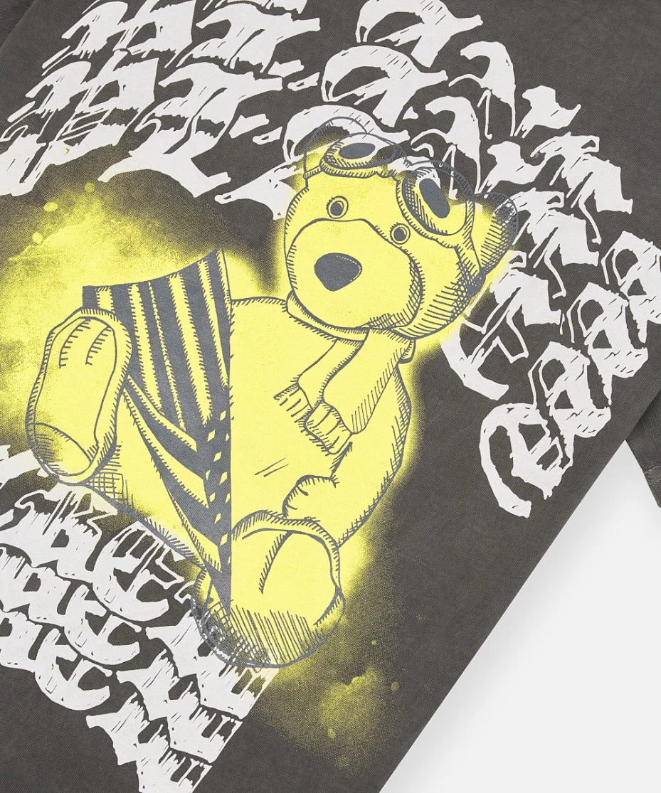 Bear T-Shirt - Washed Black