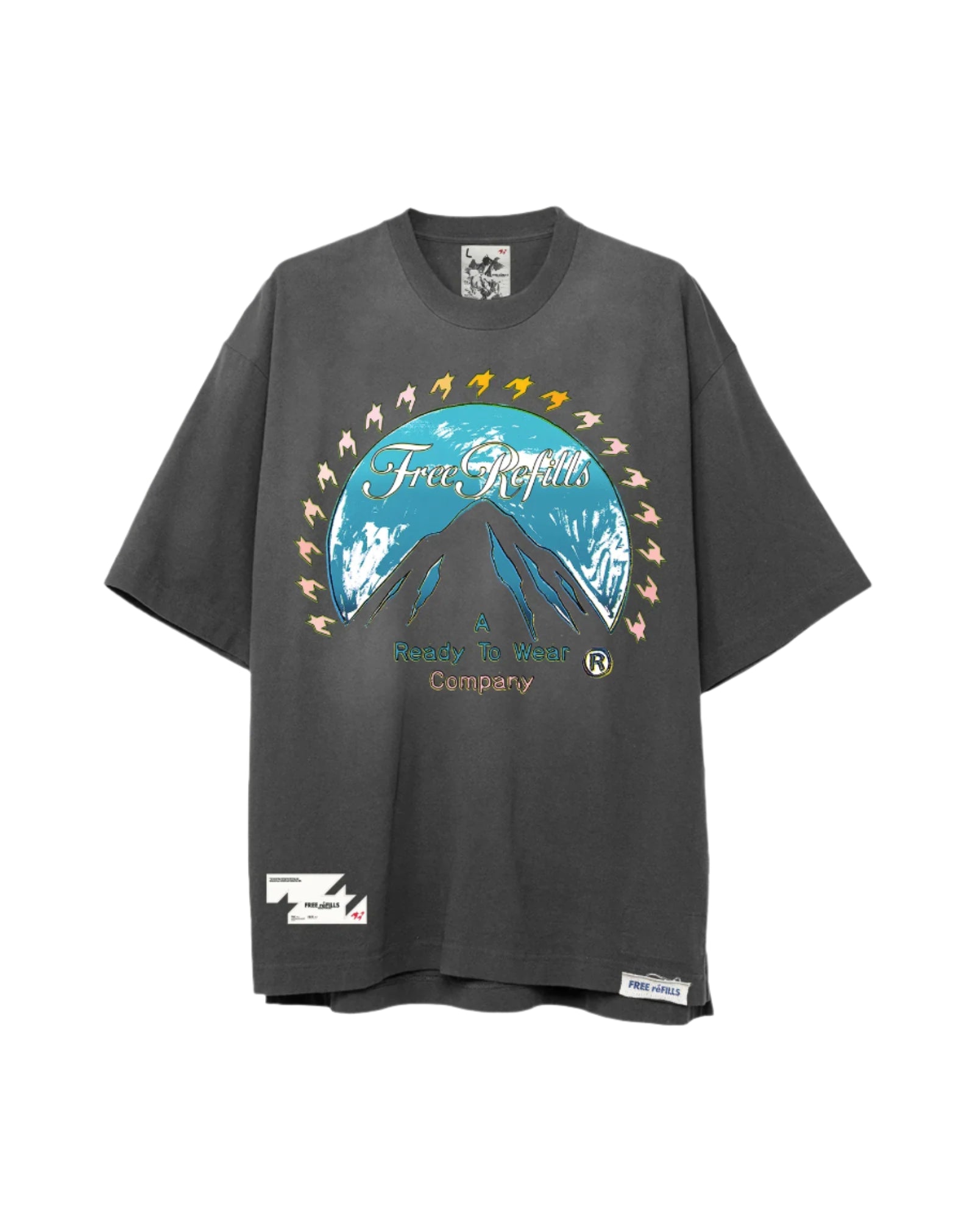 Paramount T-Shirt - Vintage Black