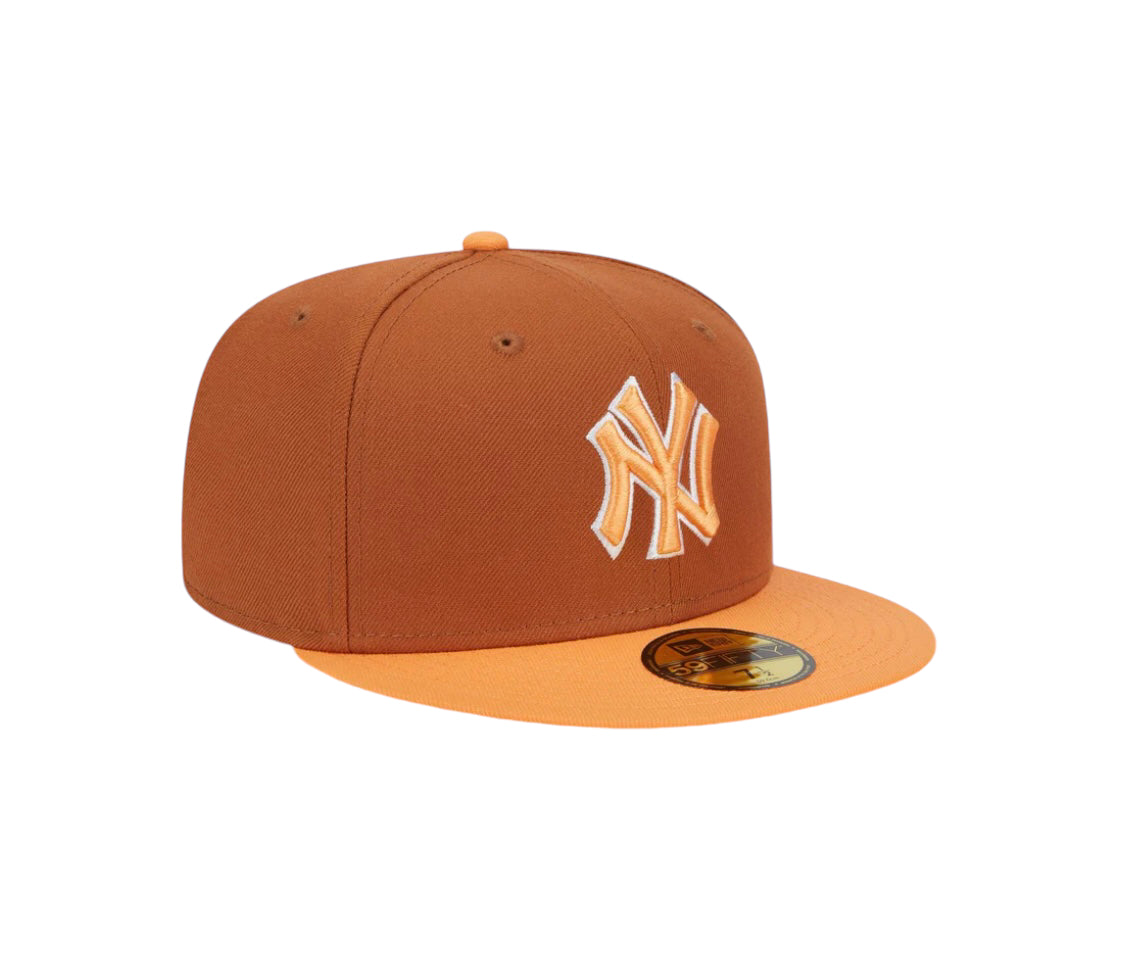 New York Yankee Fitted -  Earthy Brown