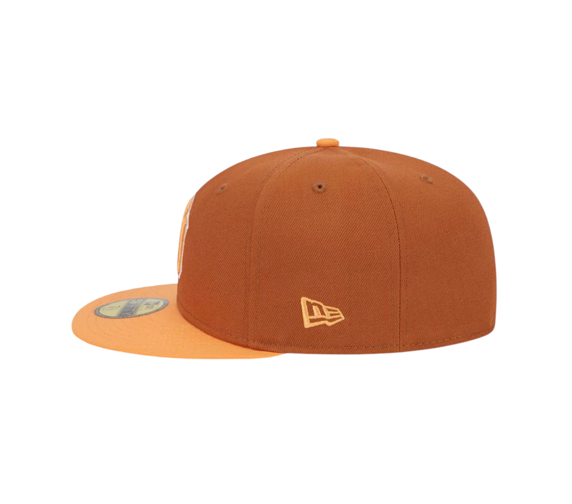 New York Yankee Fitted -  Earthy Brown