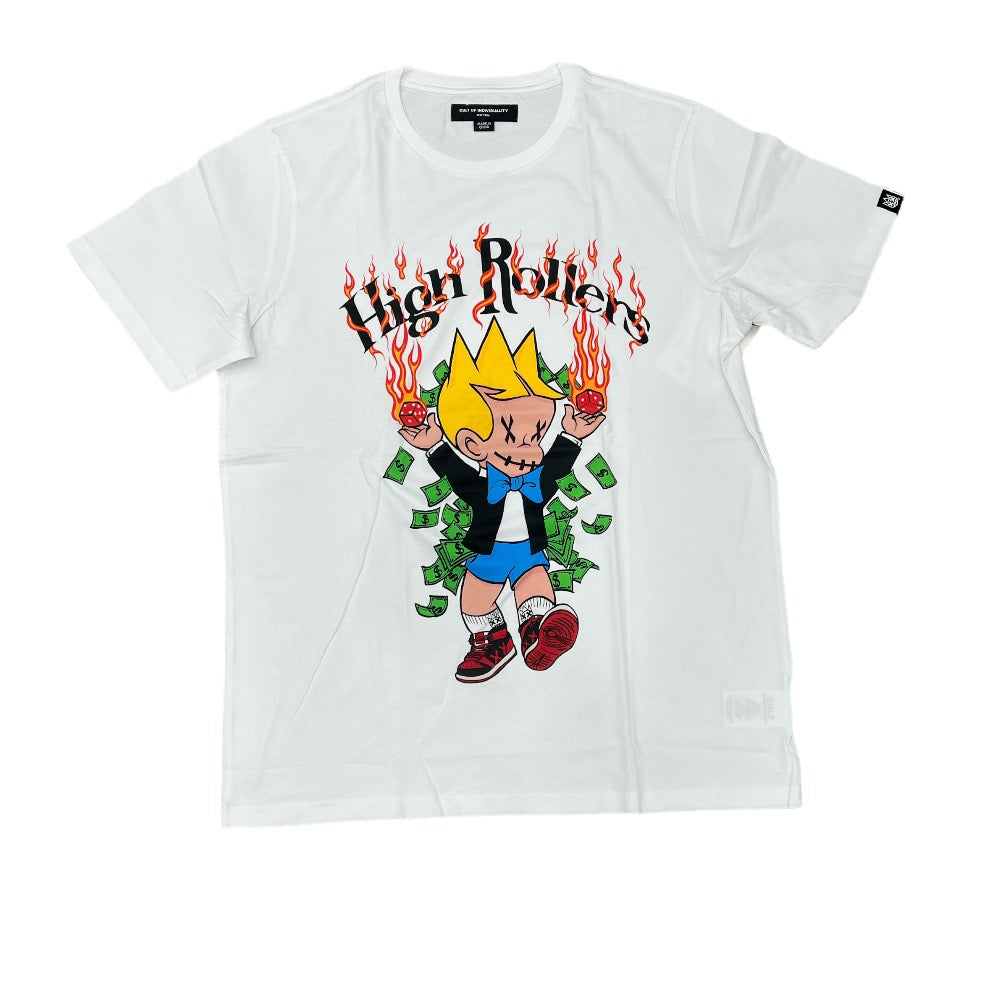 High Roller Tee - White