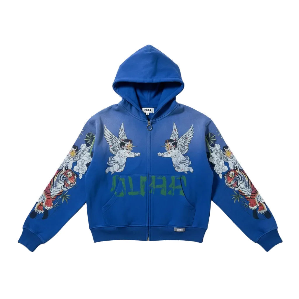 Garden Hoodie - Blue