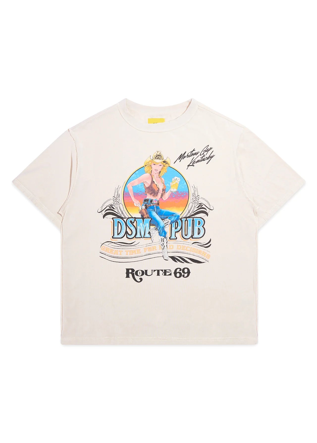 Pub Tee - Antique White