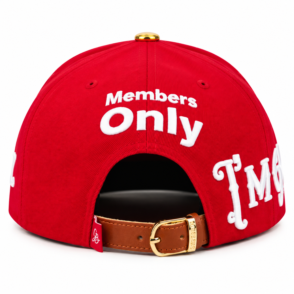 Members Only Strapback - Red