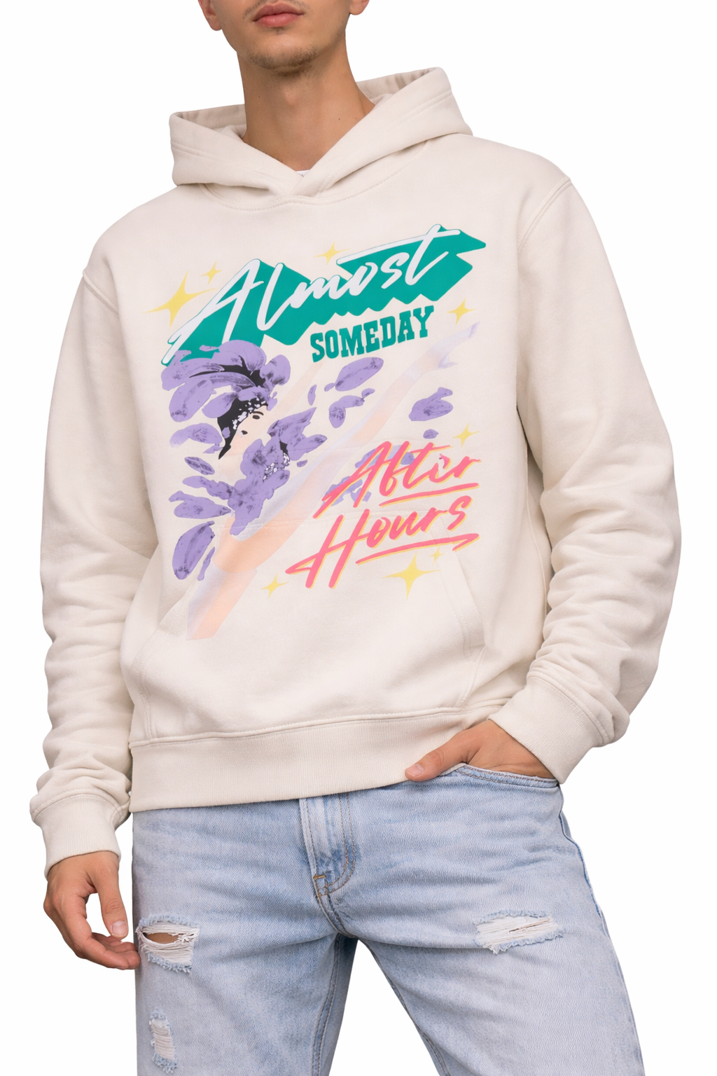 Burlesque Hoodie - Cream