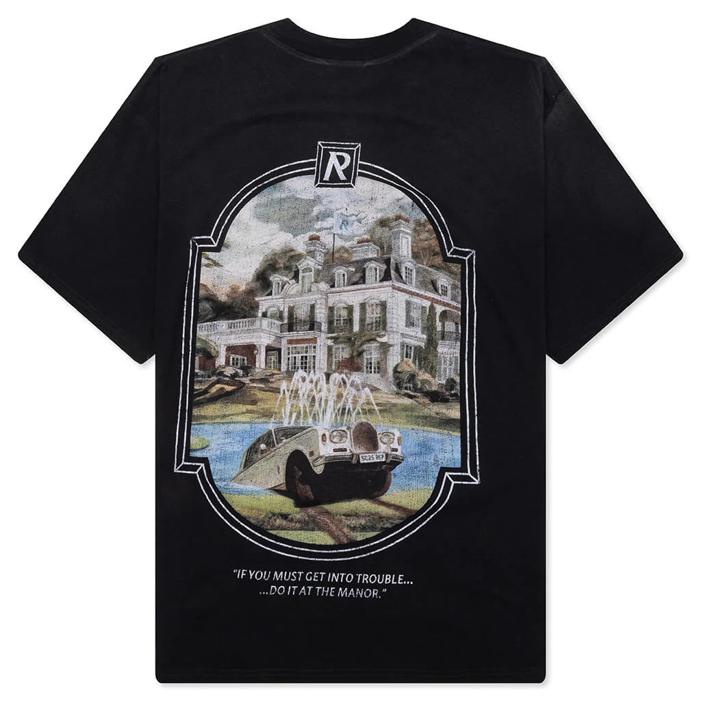 Revere Manor T-Shirt - Black