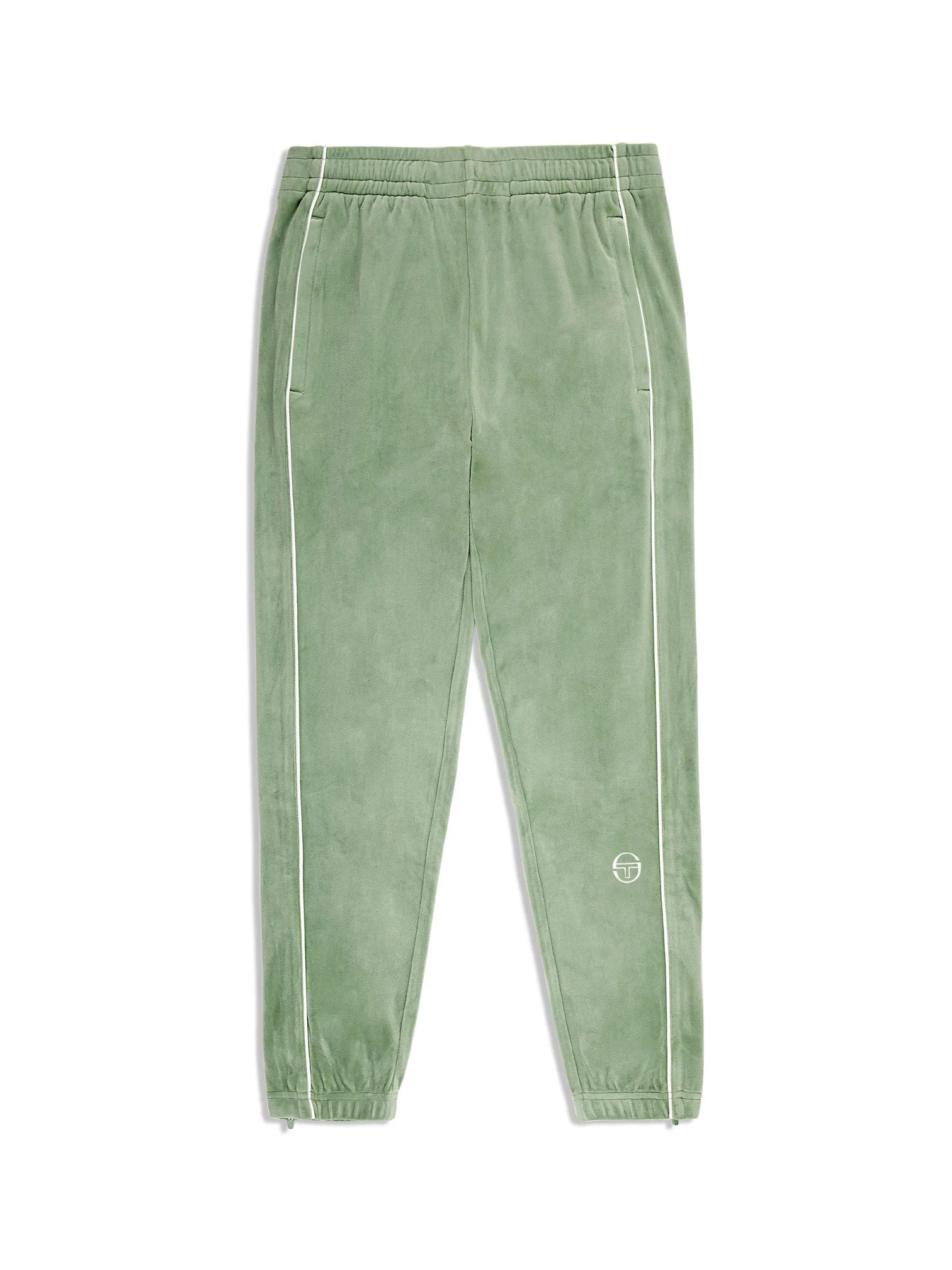 Lioni Velour Track Pant- Hedge Green – Sammys NYC