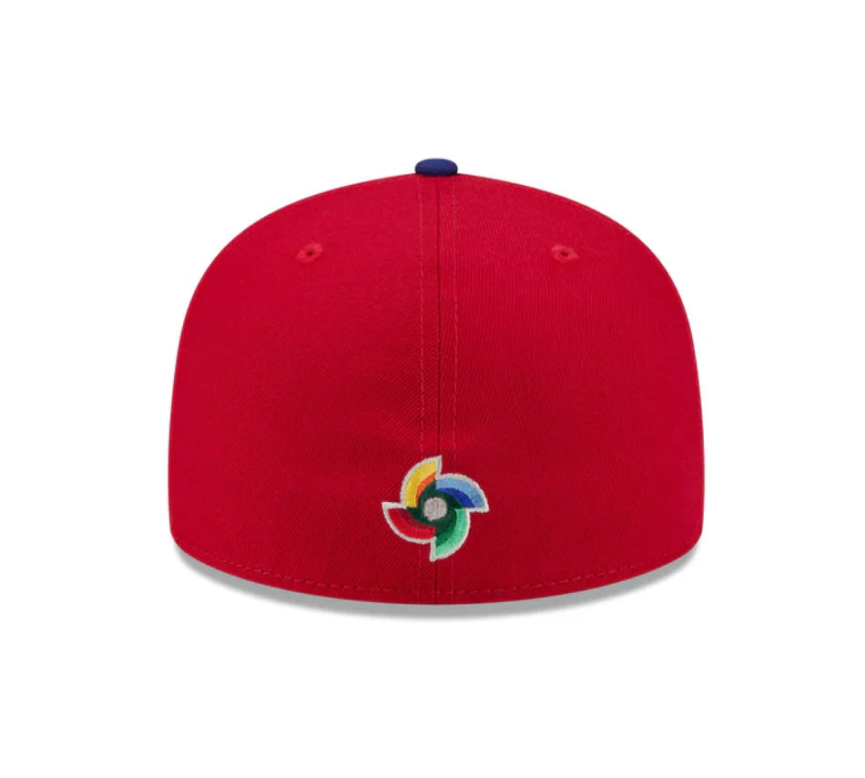 Dominican Republic World Classic Fitted - Red/Blue