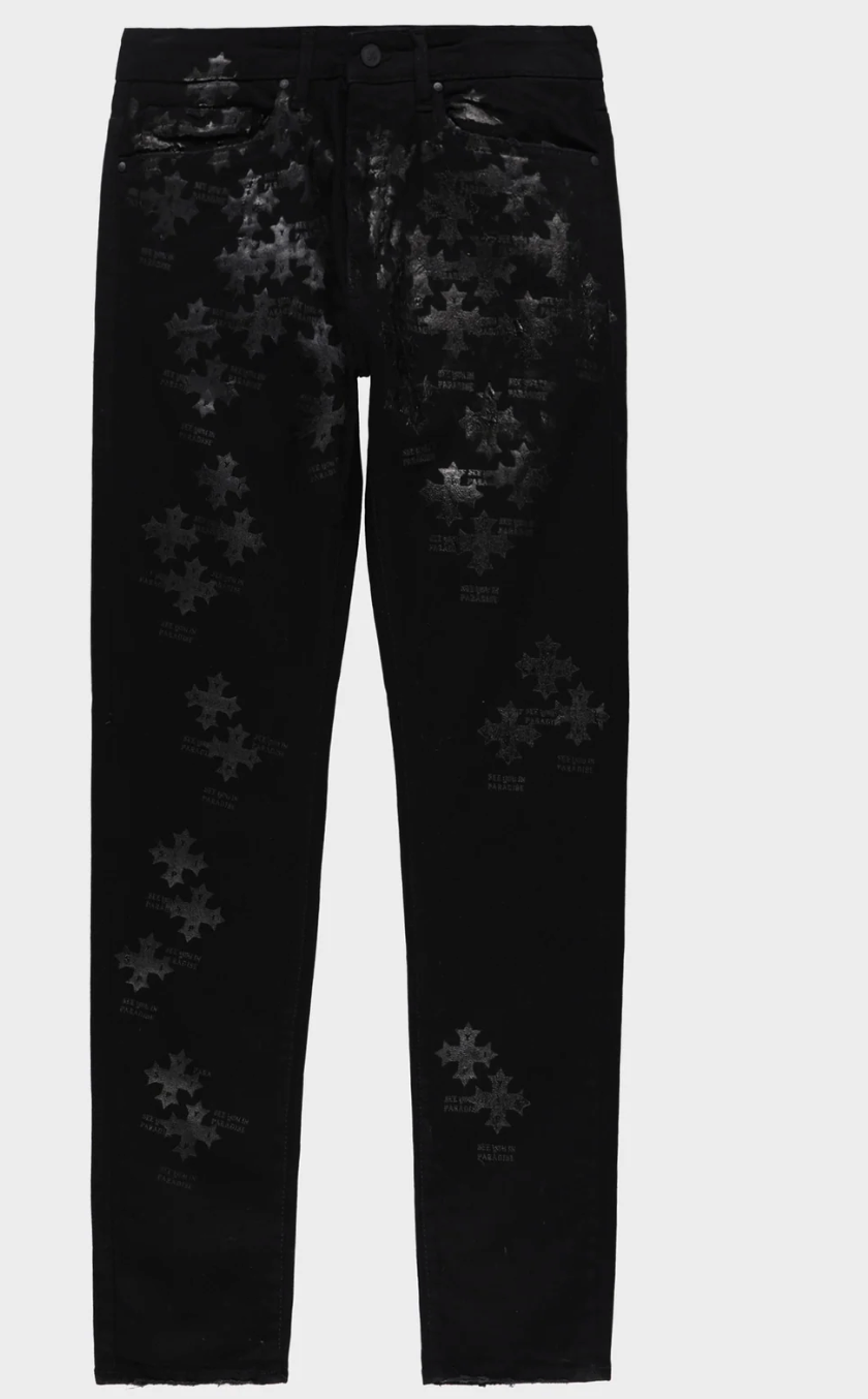 Stamped Print - Black