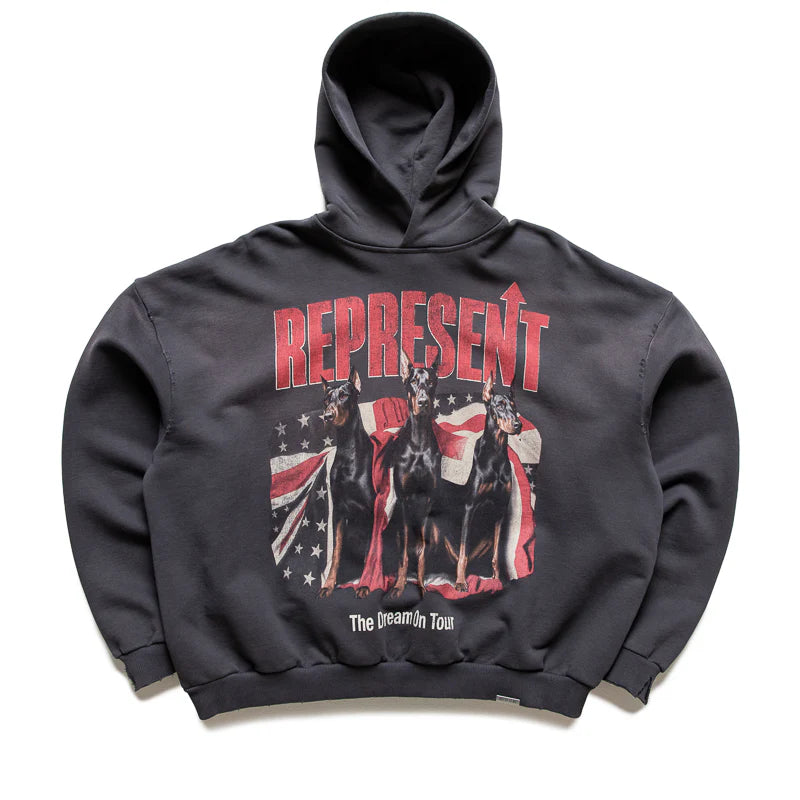 Dream On Tour hoodie - Sun Fade grey
