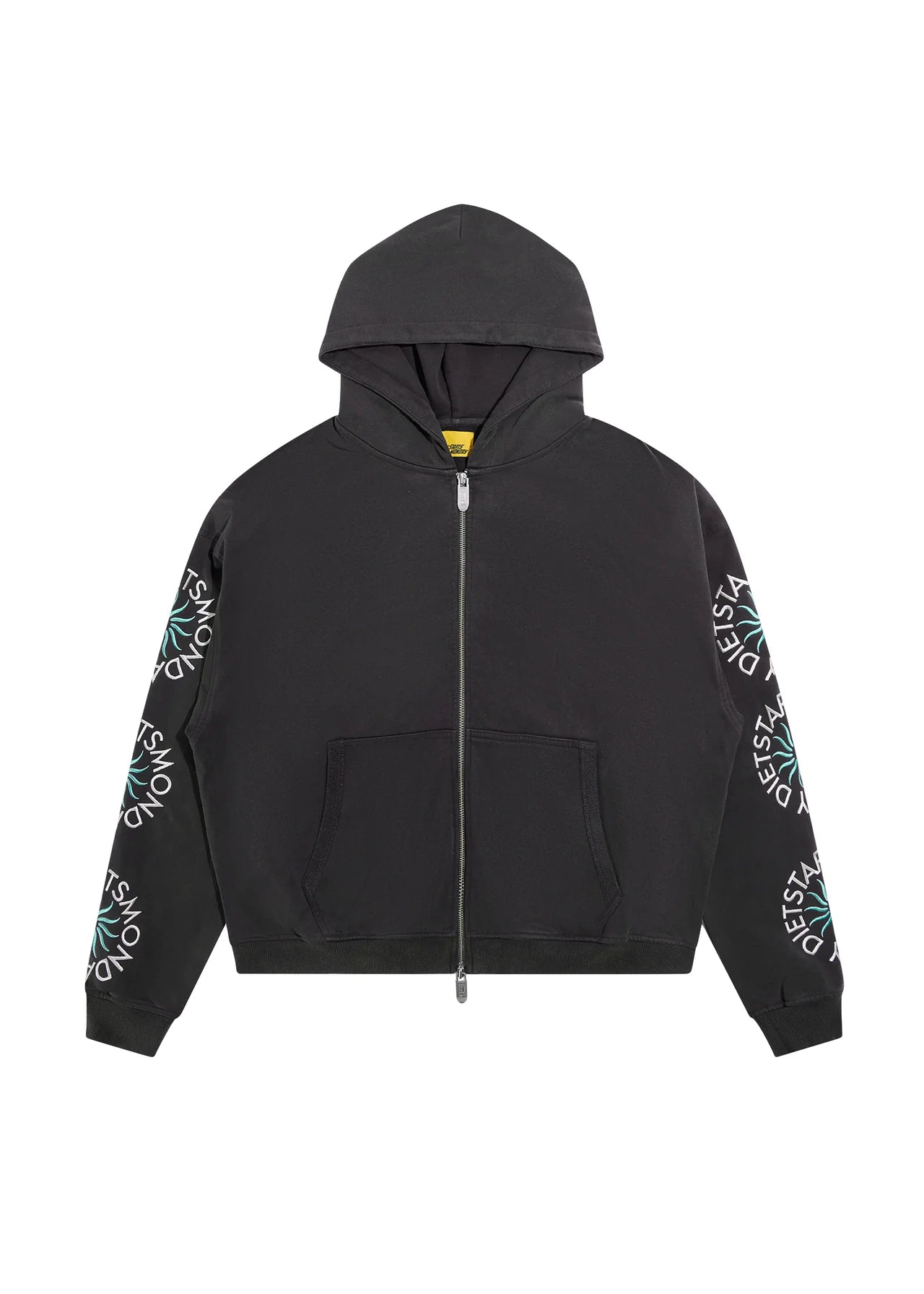Sol Full Zip Hoodie - Vintage Black