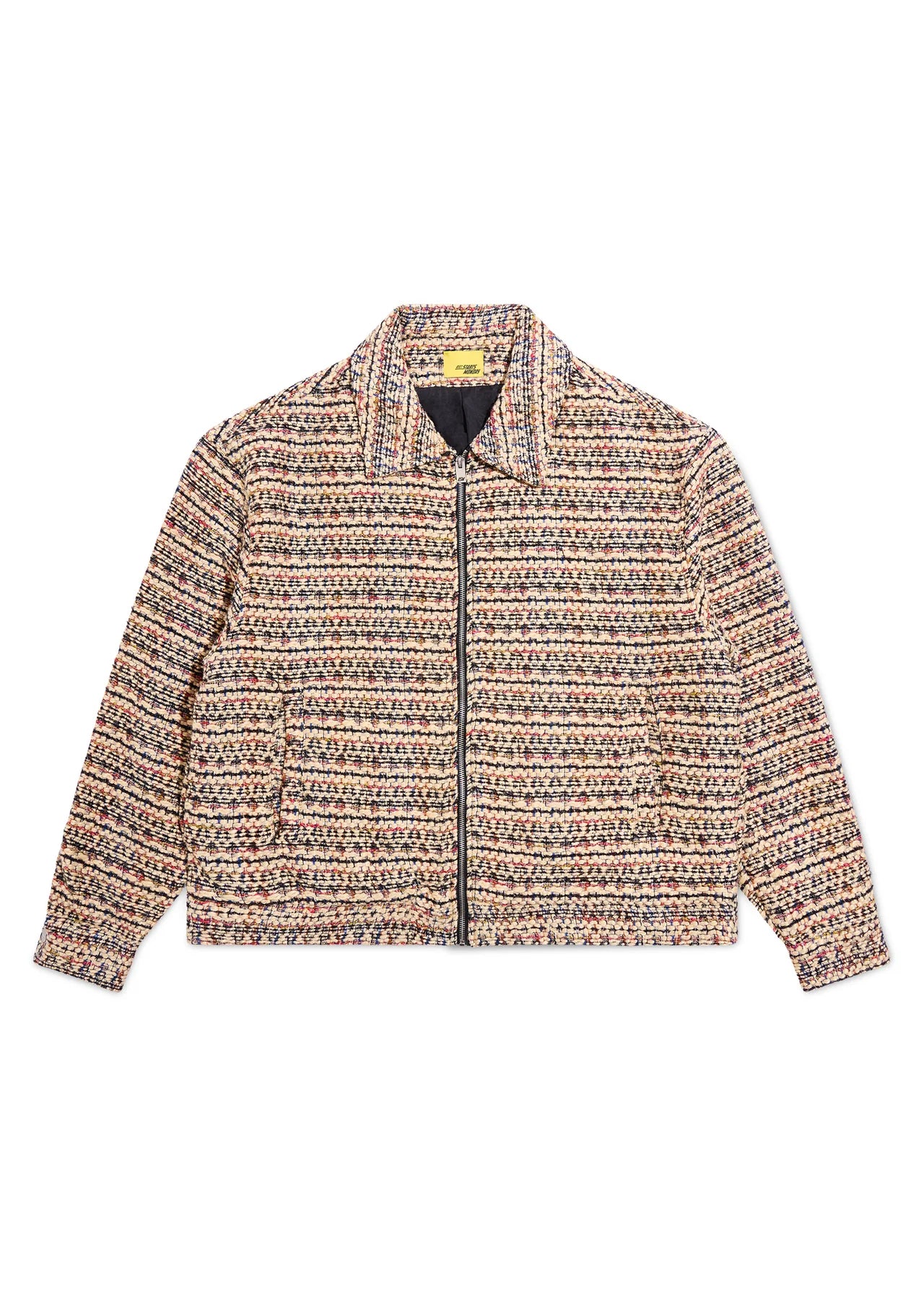 Tweed Jacket - Tan Multi