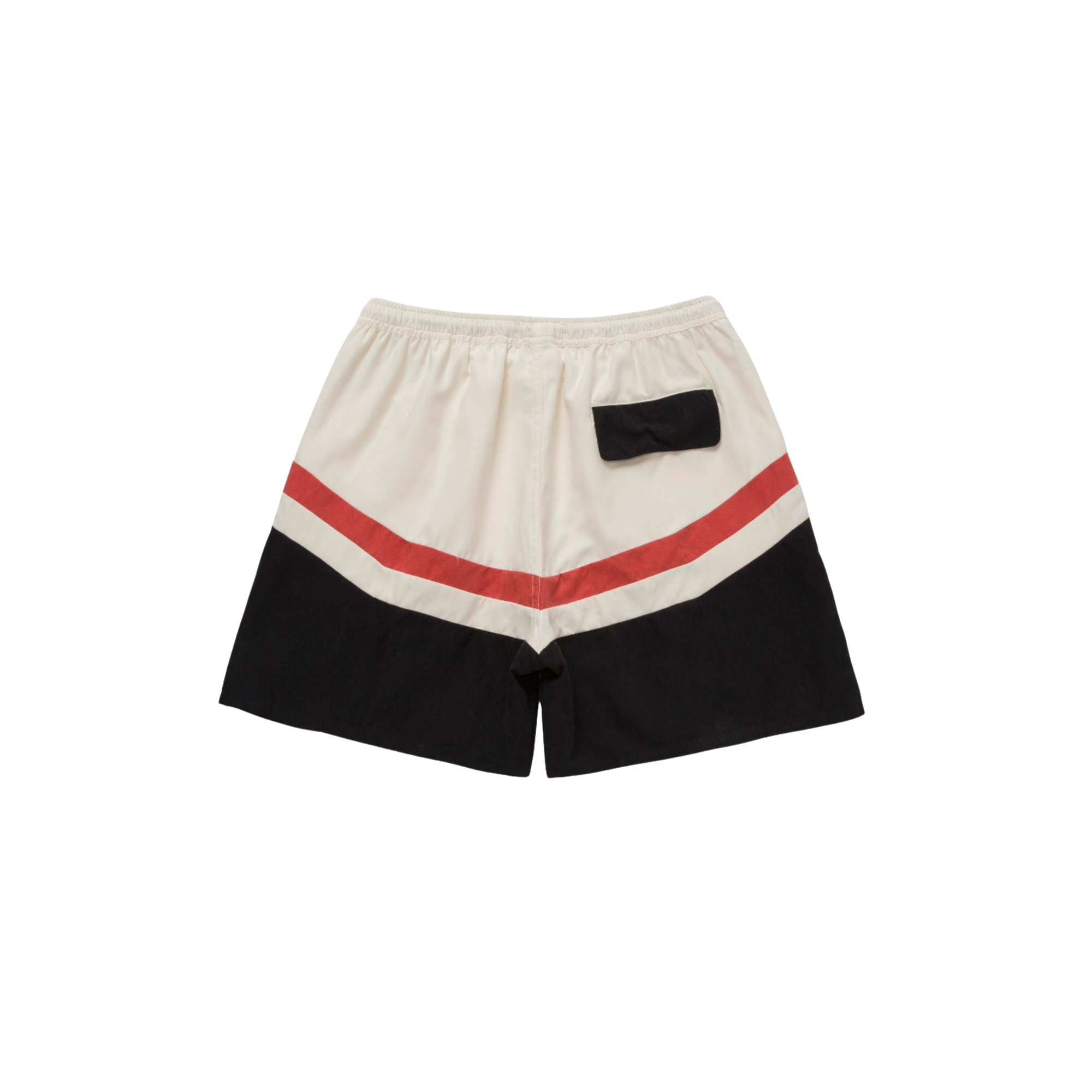 Brushed Poly Track Short - Black