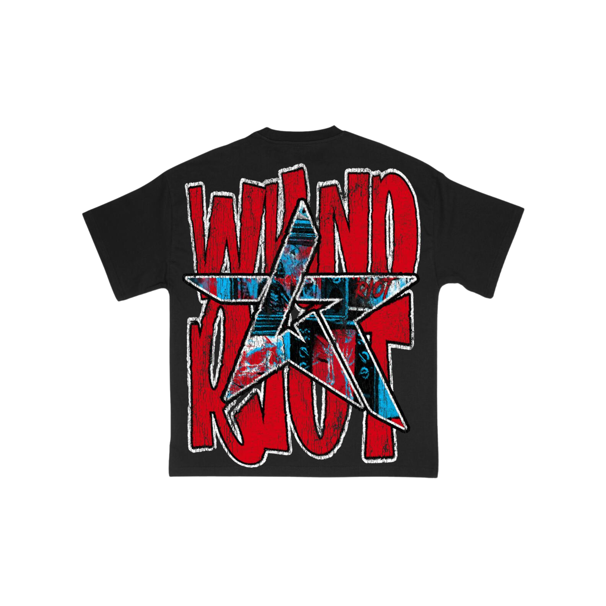 Watch Us Riot T-Shirt - Black