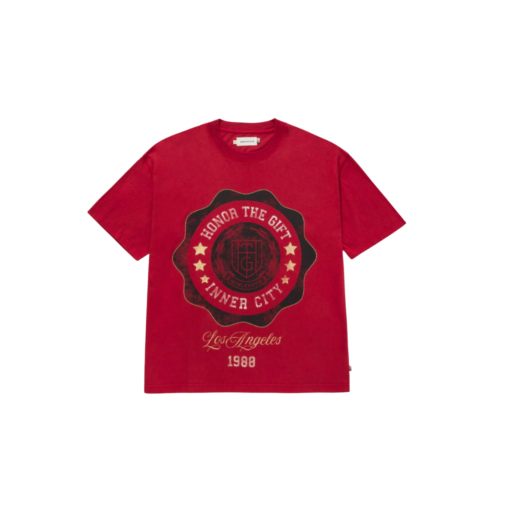 HTG Seal Logo T-Shirt - Brick