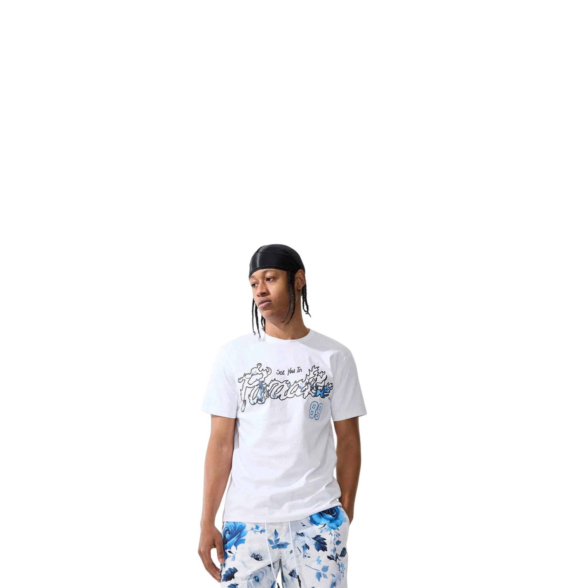 Ibiza - Short Sets - Blue Floral