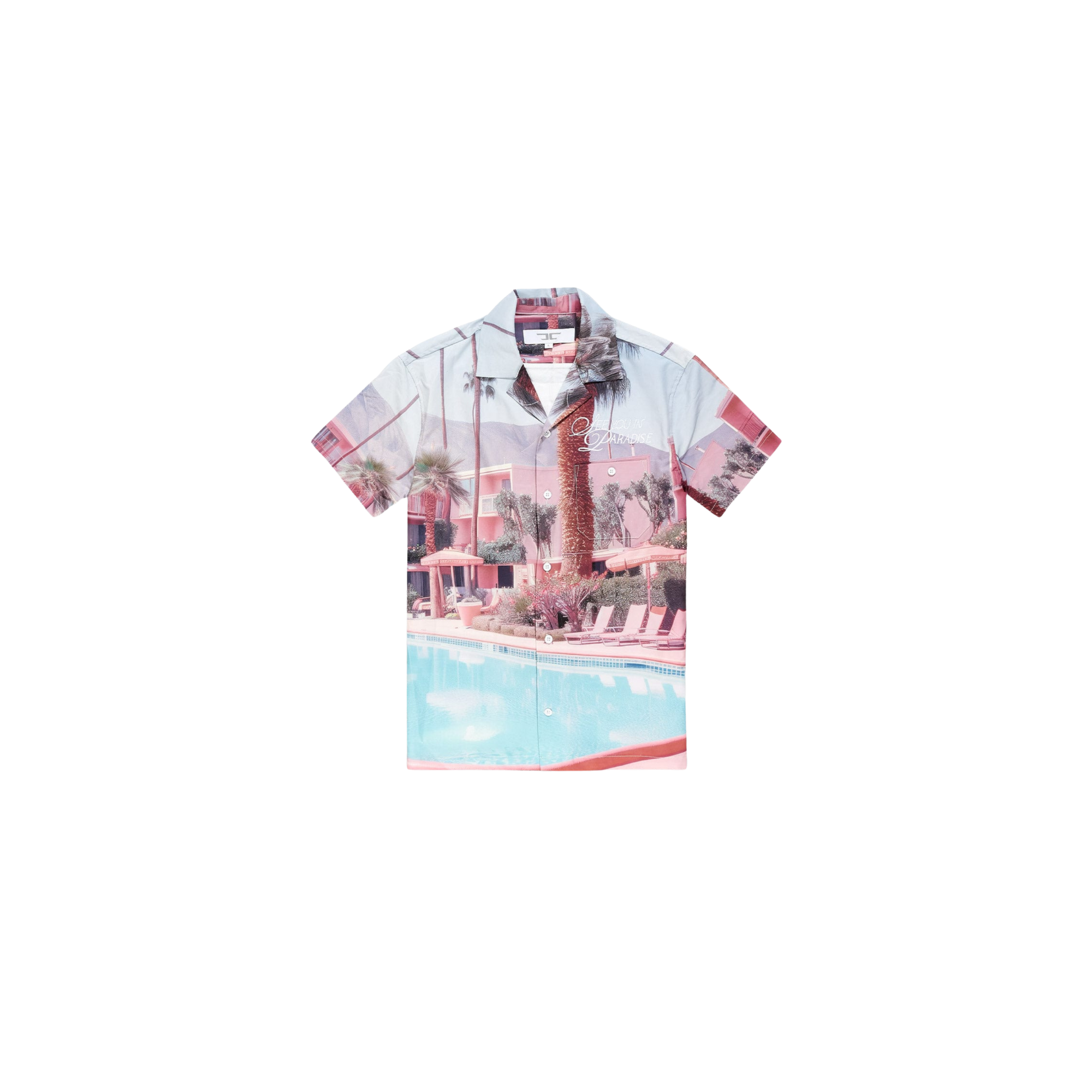 Wanderlust S/S Party SHORT  SET - Syip - Flamingo