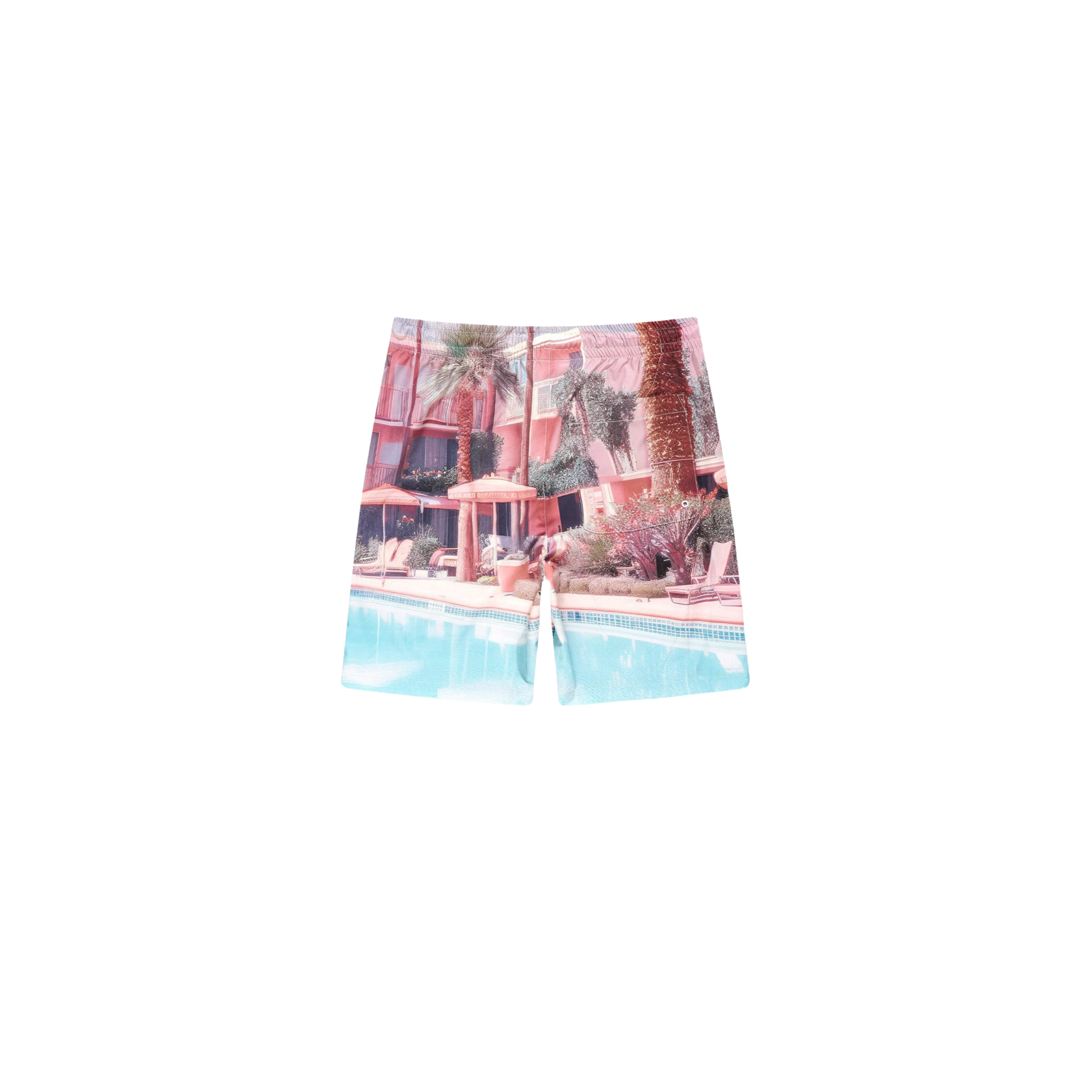 Wanderlust S/S Party SHORT  SET - Syip - Flamingo