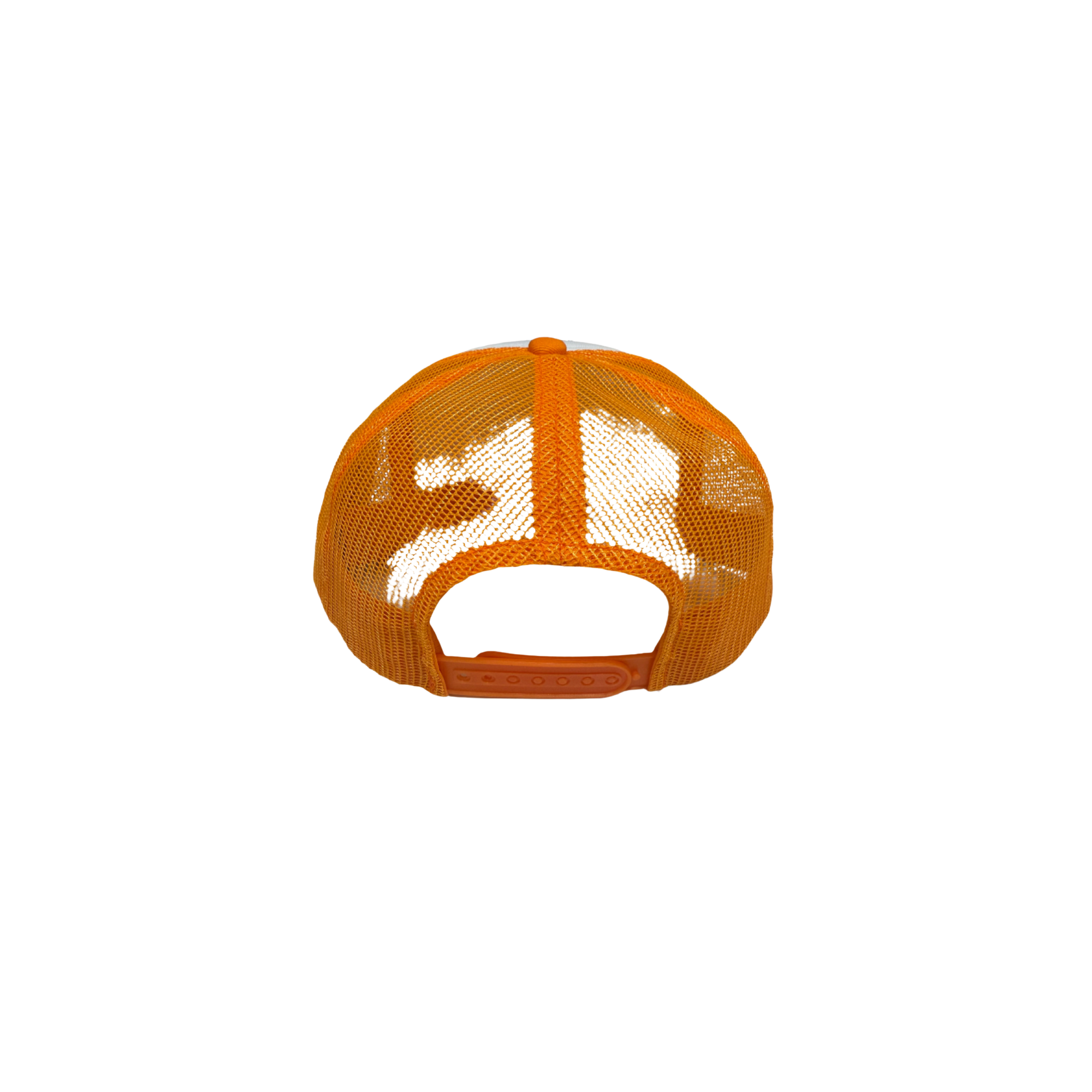 crystal cap white - orange