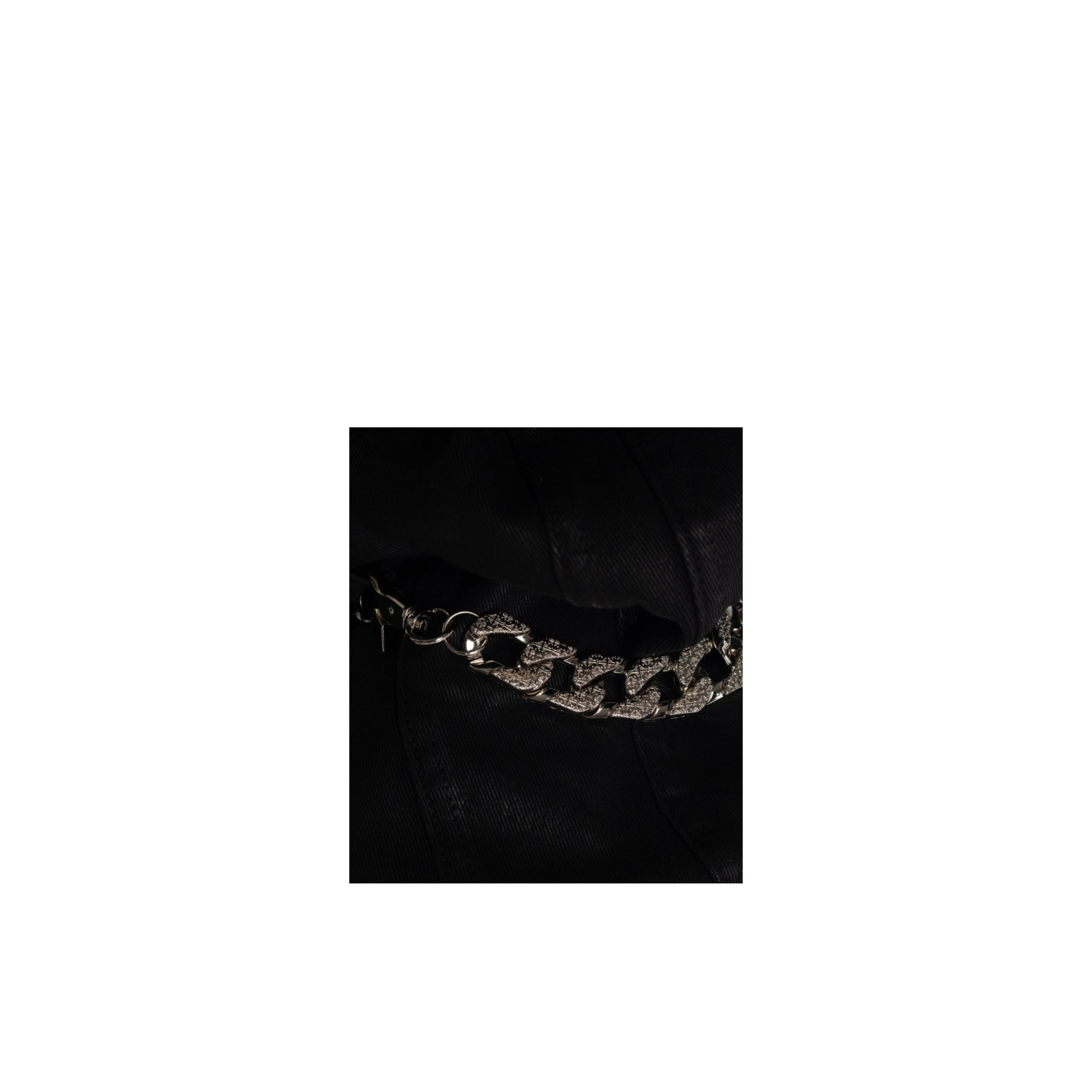 Obsidian Black Waxed Chain Deni