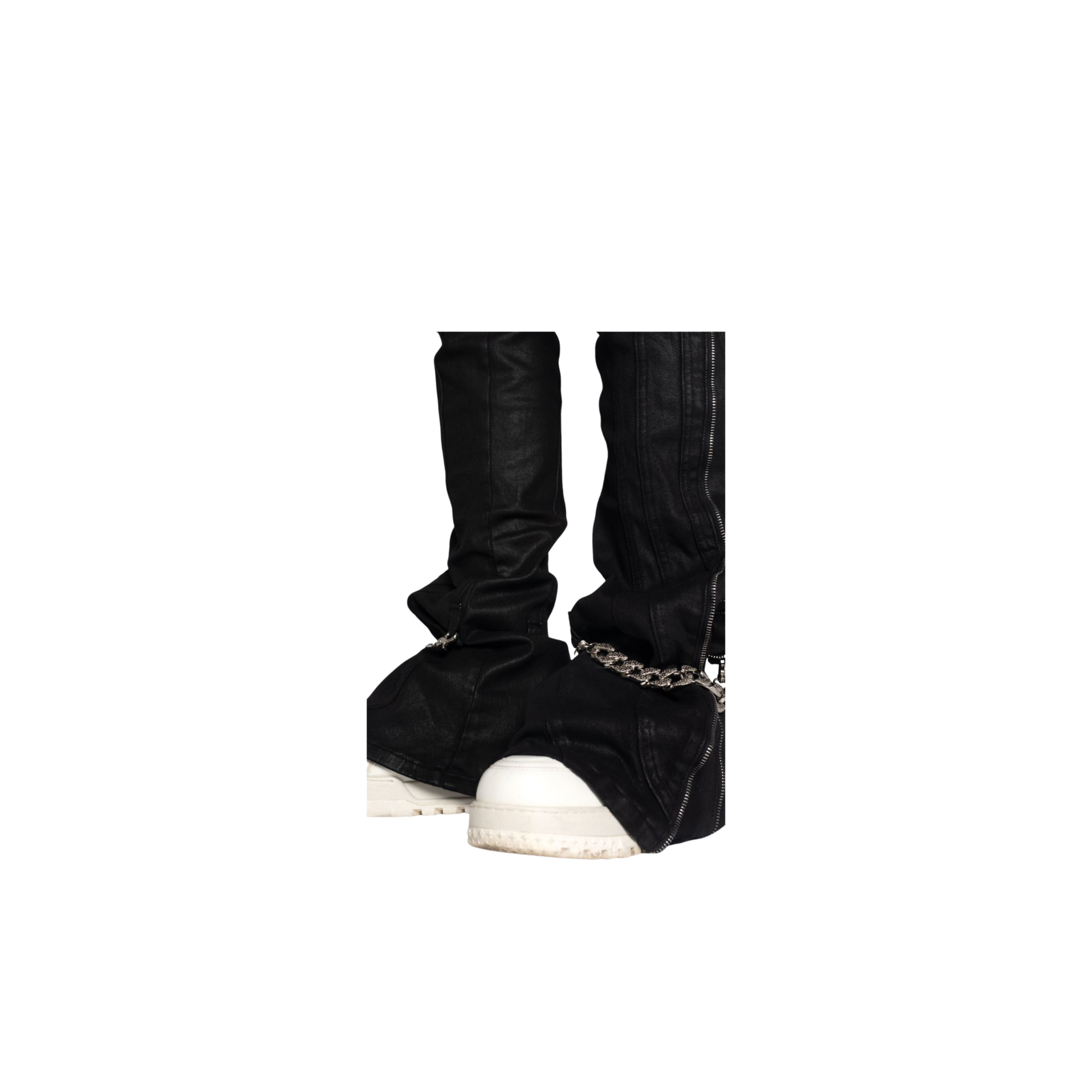 Obsidian Black Waxed Chain Deni