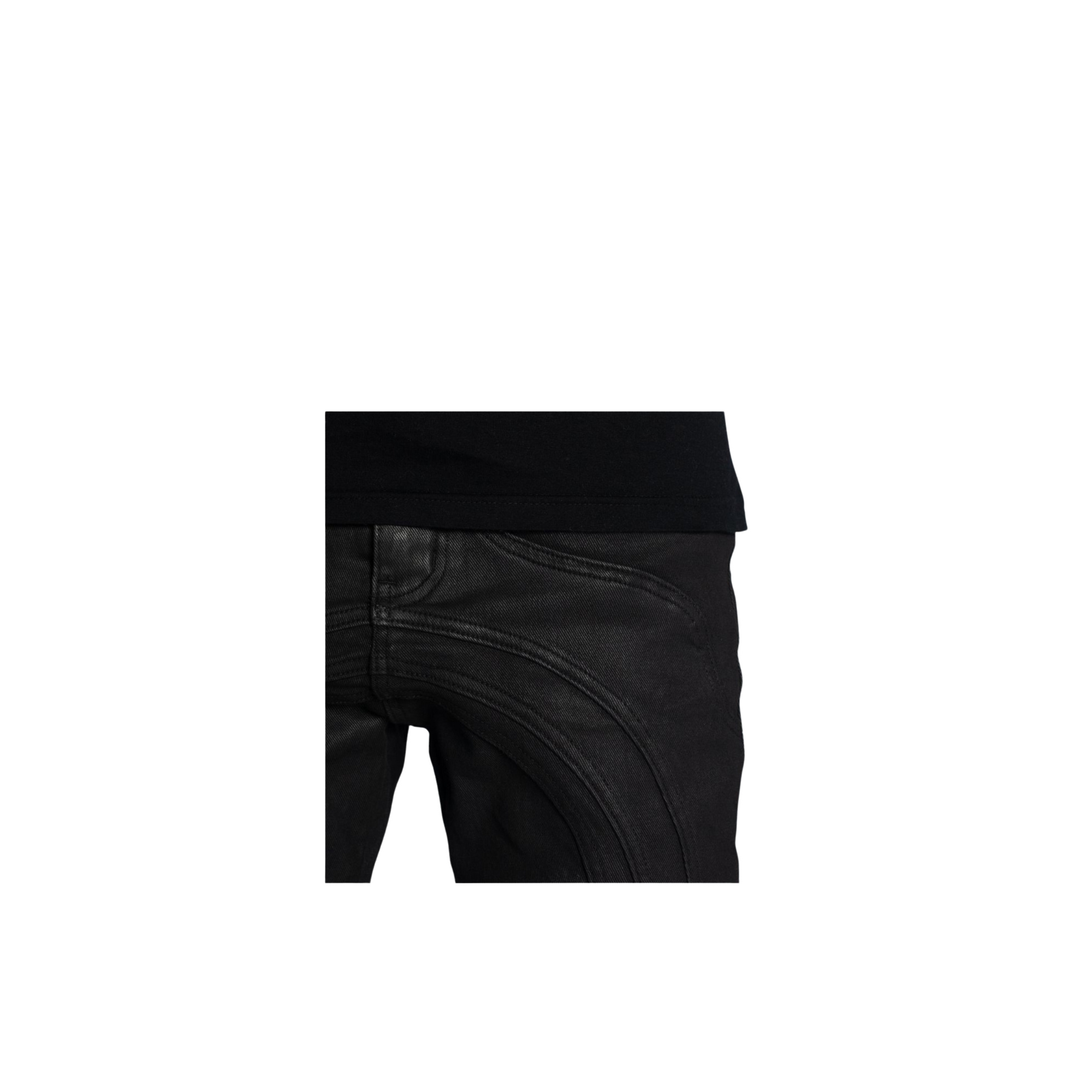 Obsidian Black Waxed Chain Deni