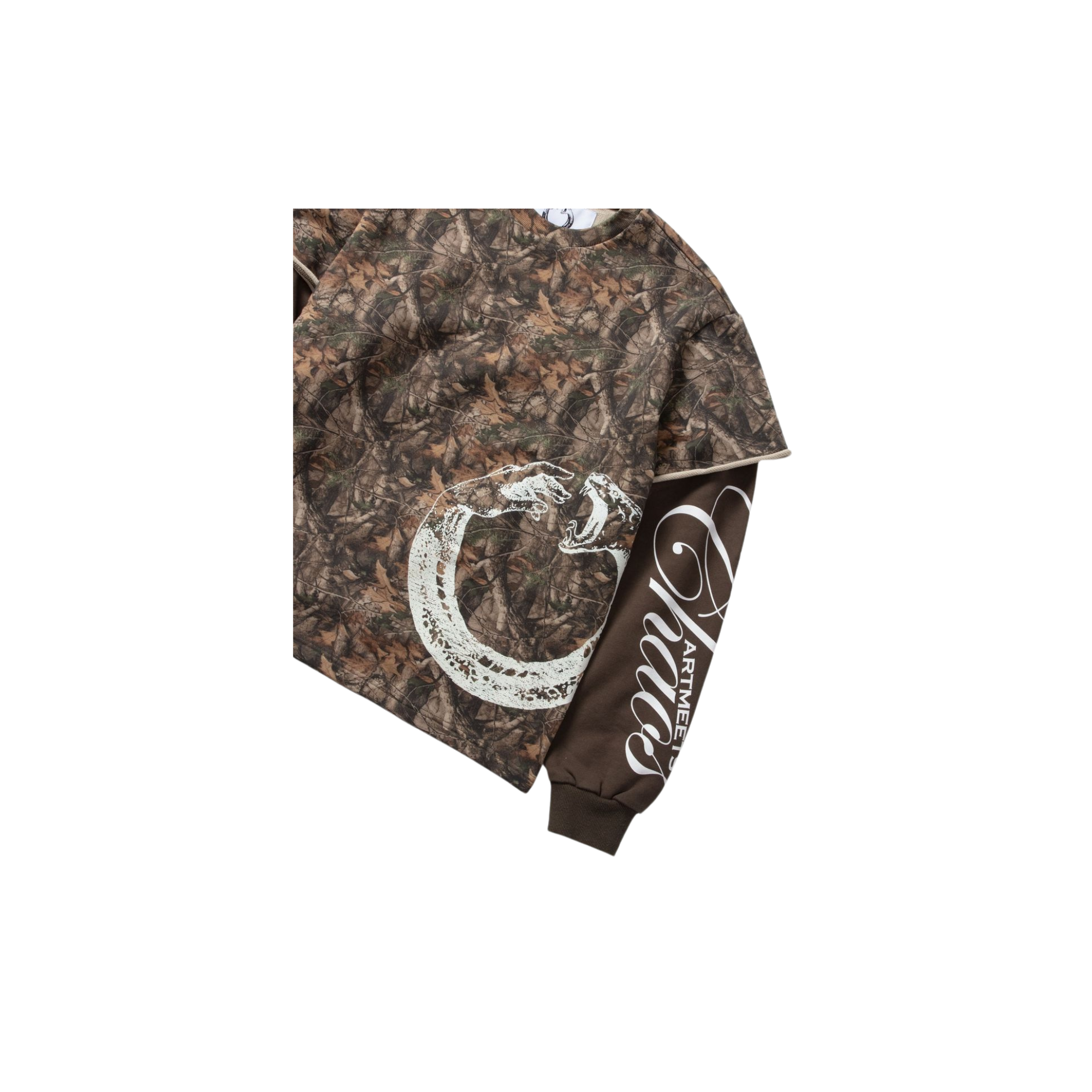 22 Mulit-Layer Sweatshirt - Camo