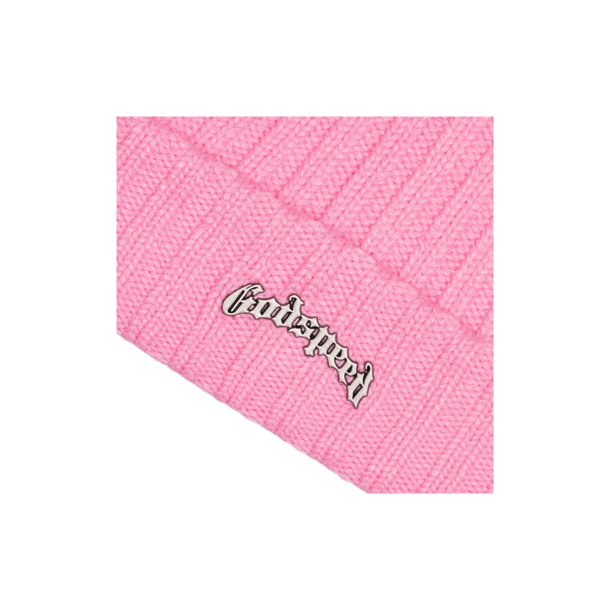 Og Logo Emblem Beanie - Hyper Pink