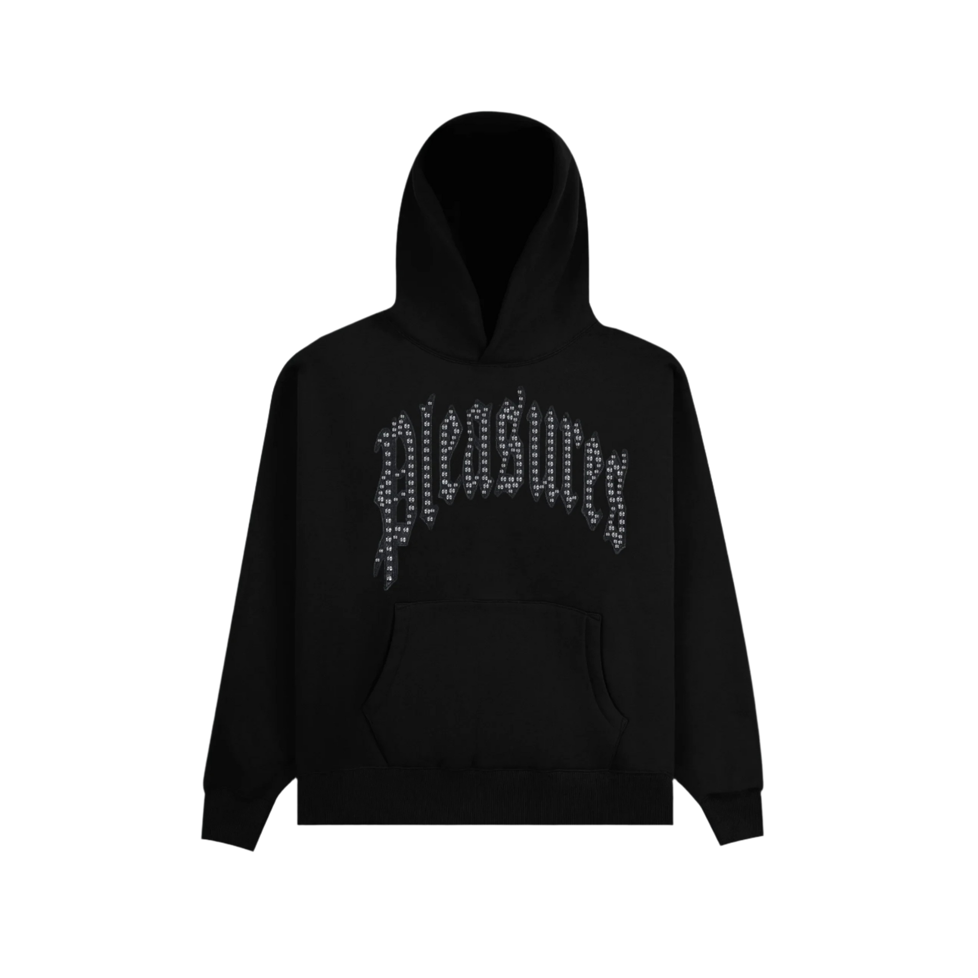 Twitched Studden Hoodie - Black