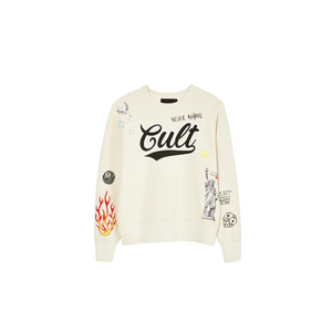 Graffiti Sweatshirt - Winter White