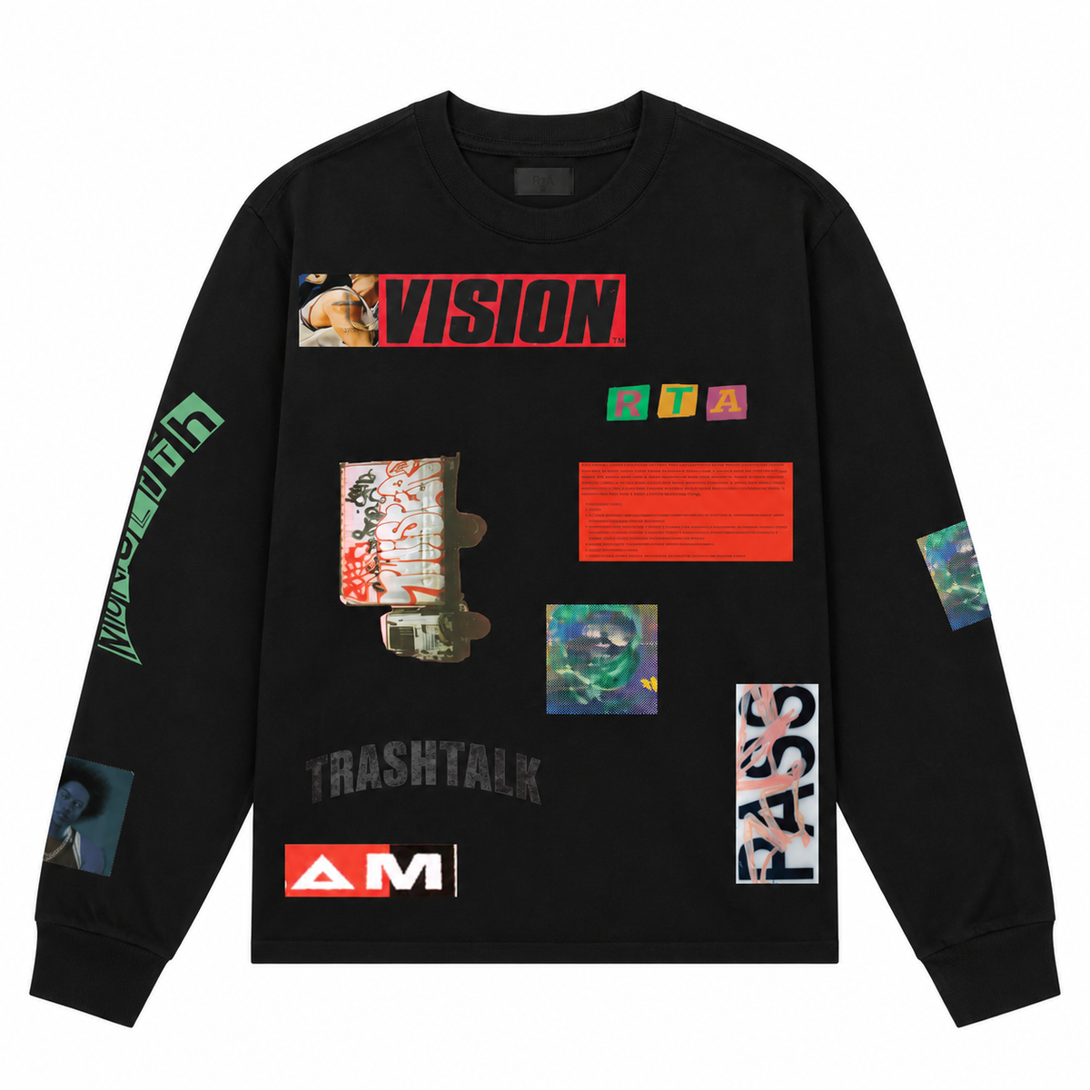 Lawrence Long Sleeve T-Shirt - Black Error