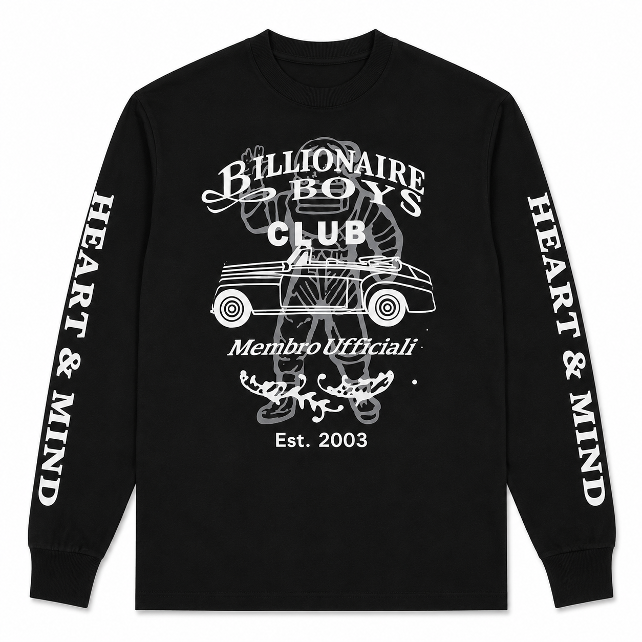 BB Vintage Long Sleeve T-Shirt - Black