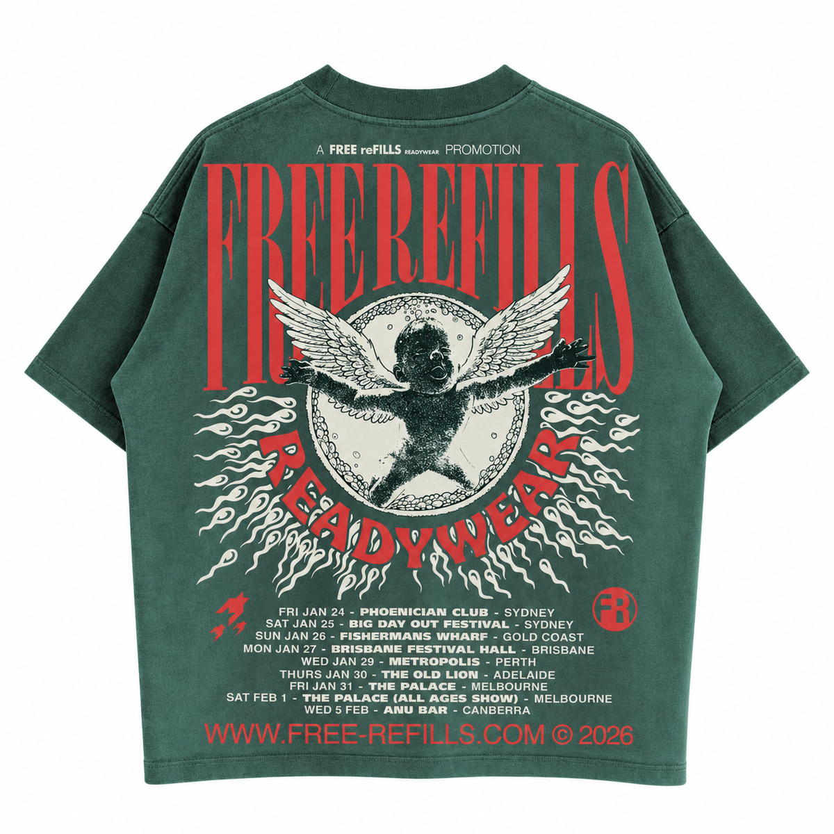 Nirvana T-Shirt - Green