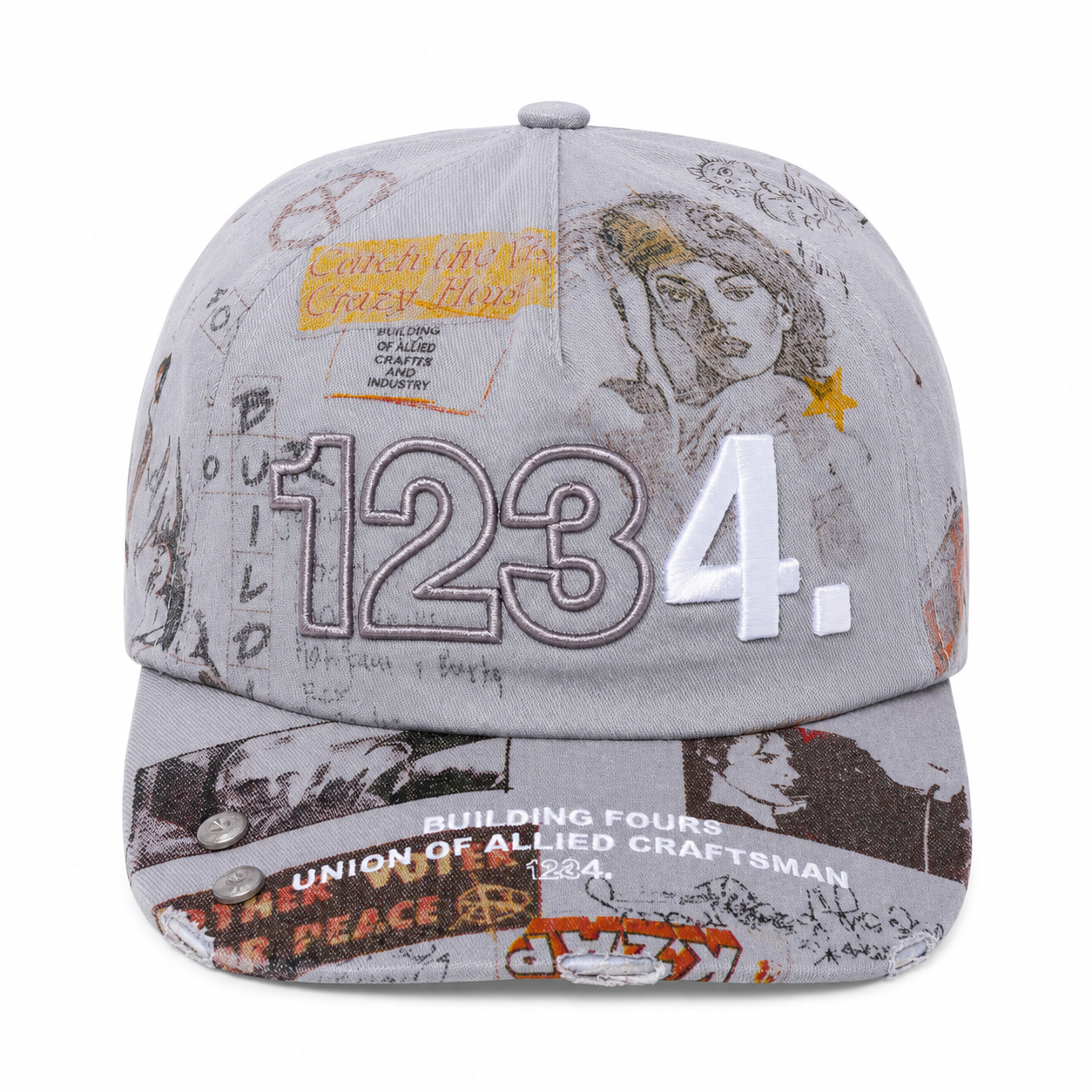 Precast Hat - Neutral Gray