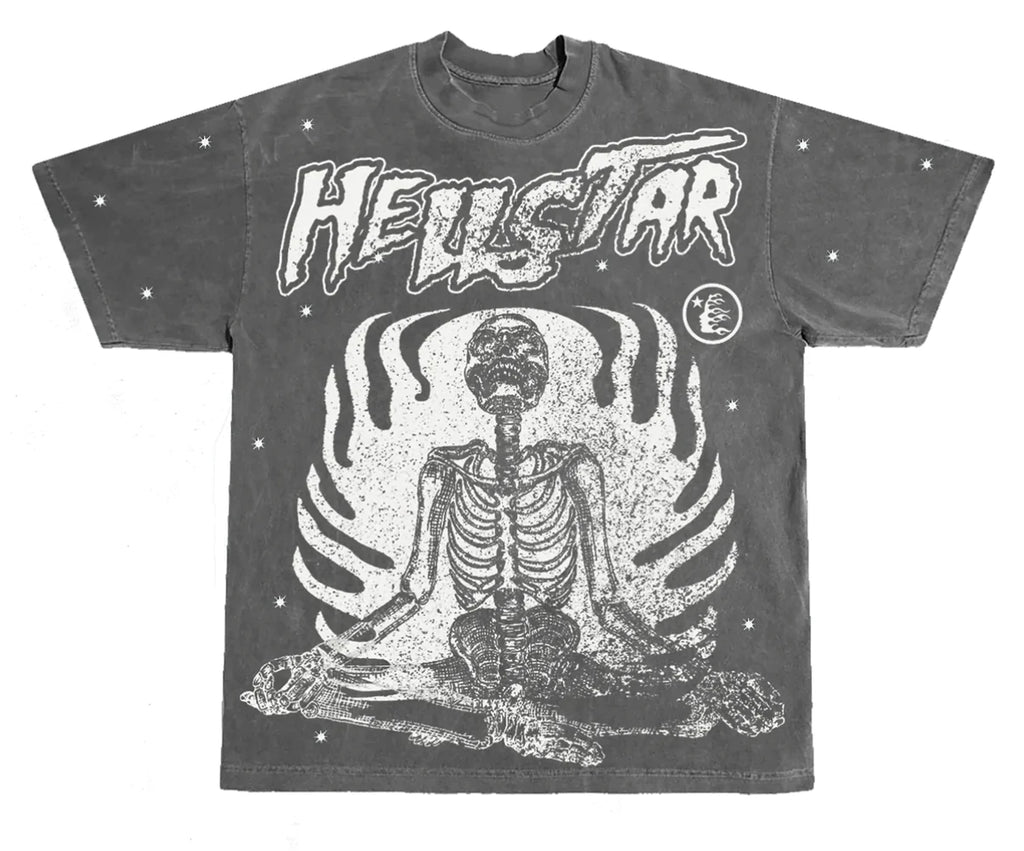 Hellstar Tee - Grey – Sammys NYC