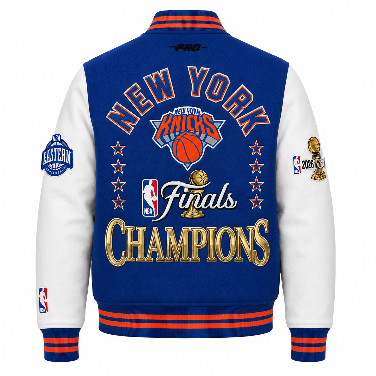 NBA Knicks Final 2026 Jacket - Blue