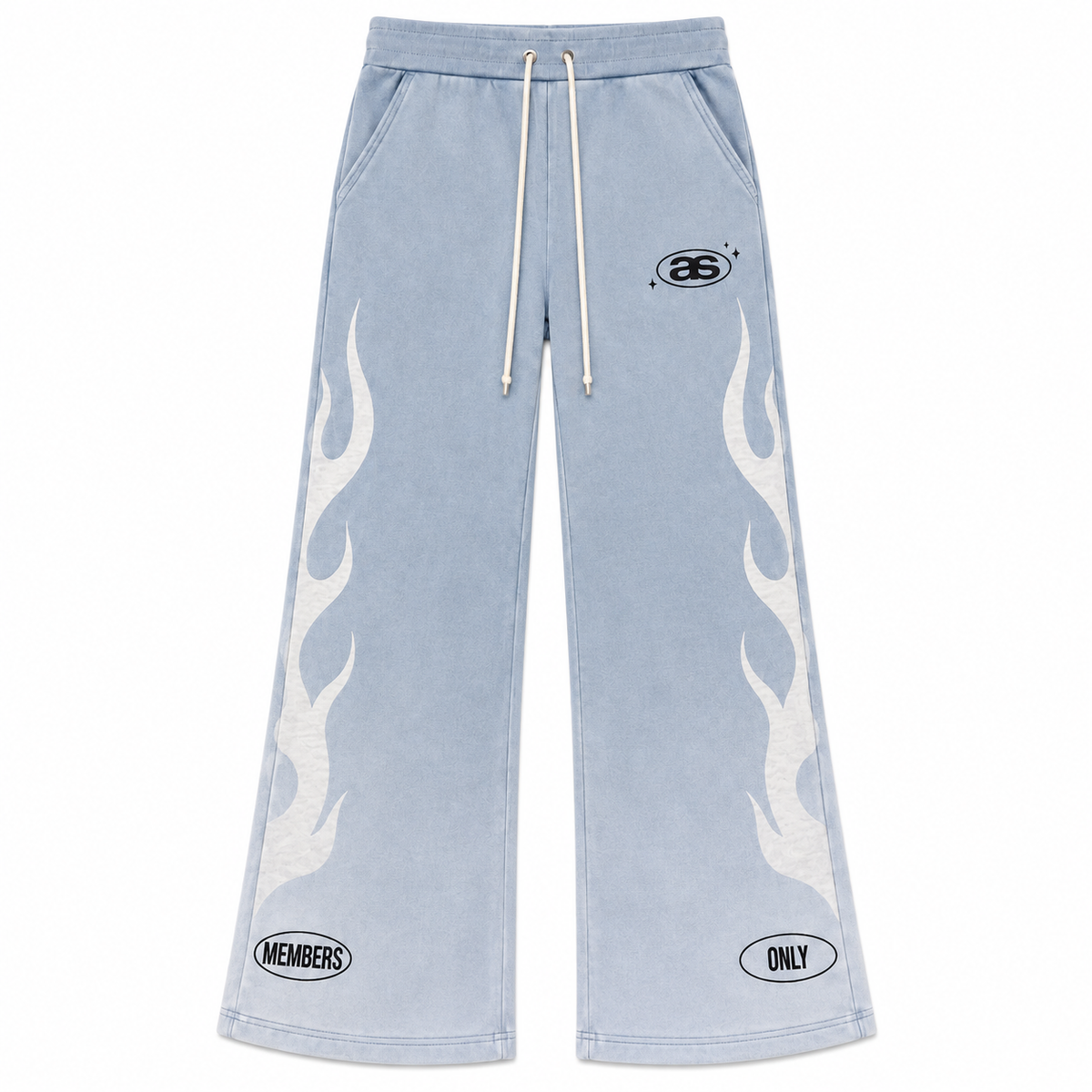 Members Flare Sweatpants - Light Blue