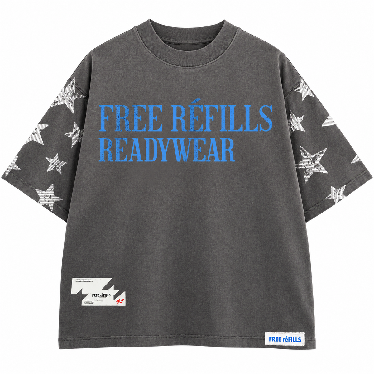 Starry Sun Fade T-Shirt - Black