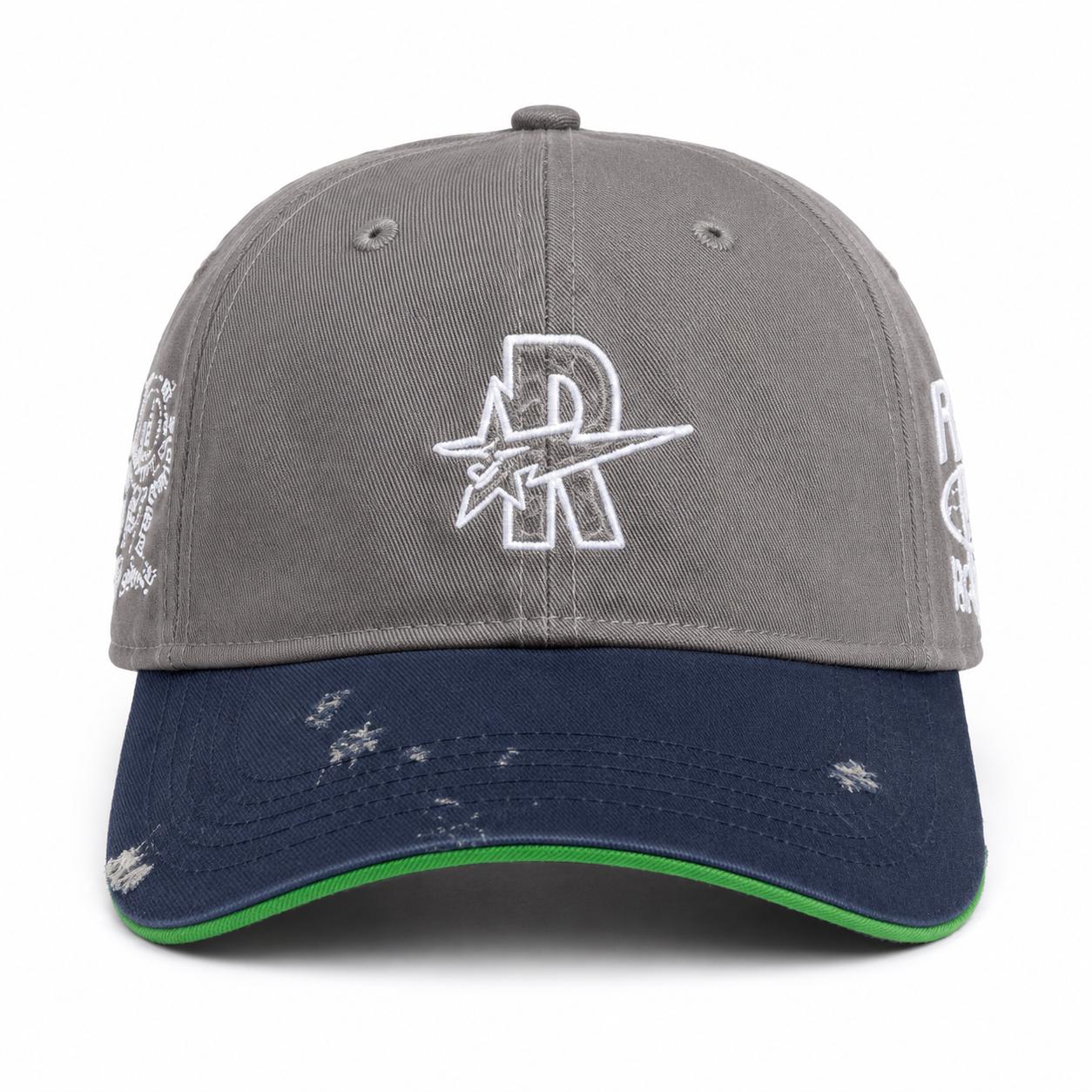 Vintage Snapback - Grey/Navy