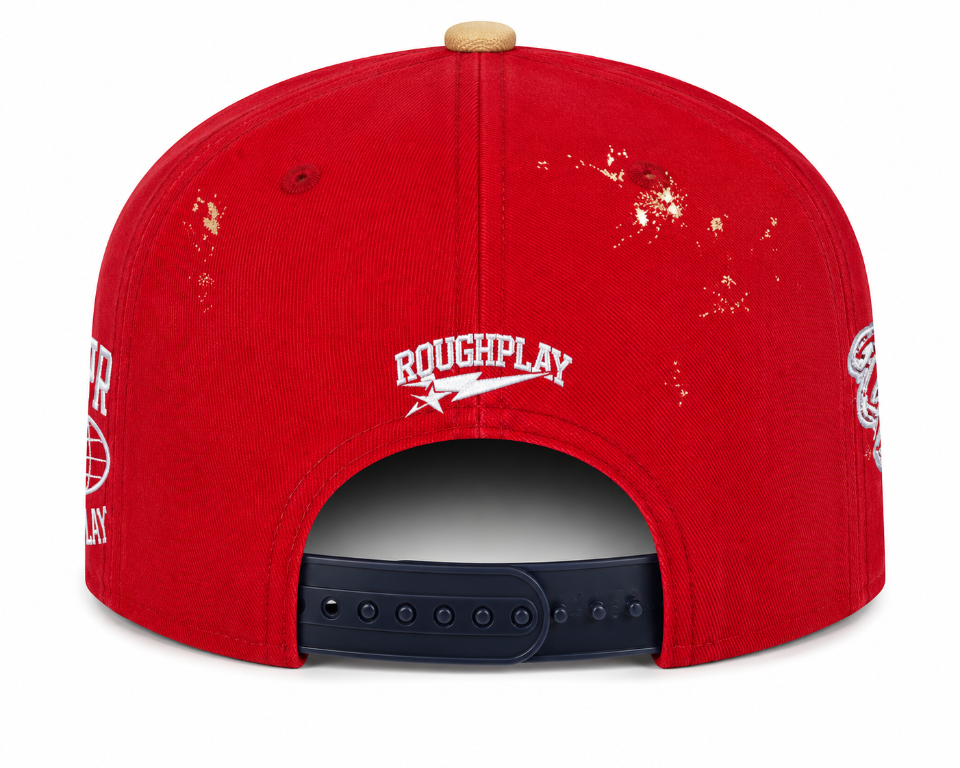 Vintage Snapback - Red/Silver