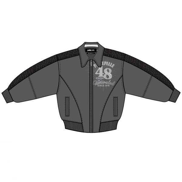 48 Years Strong Jacket - Steel Grey / Black / White / Silver