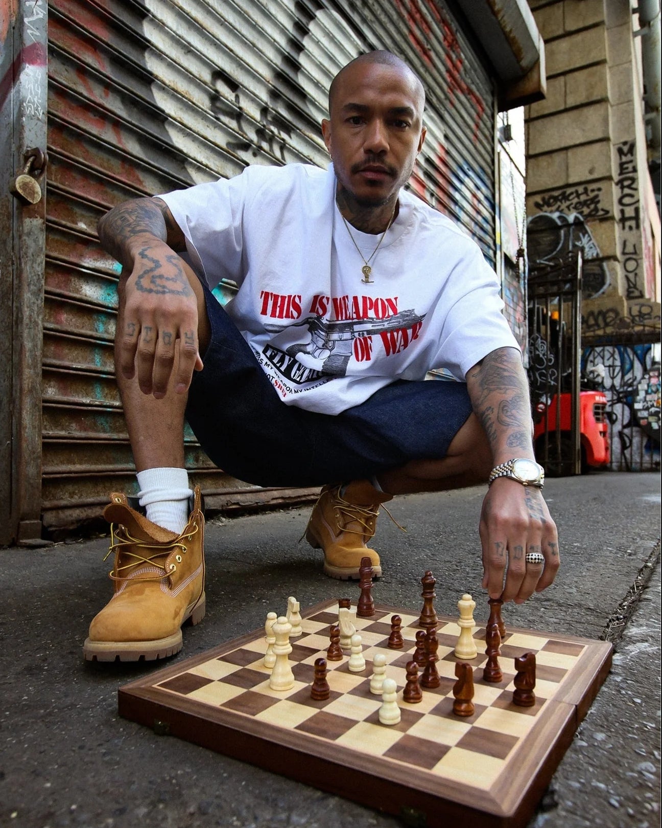 Intelligent Gangster T-Shirt - White