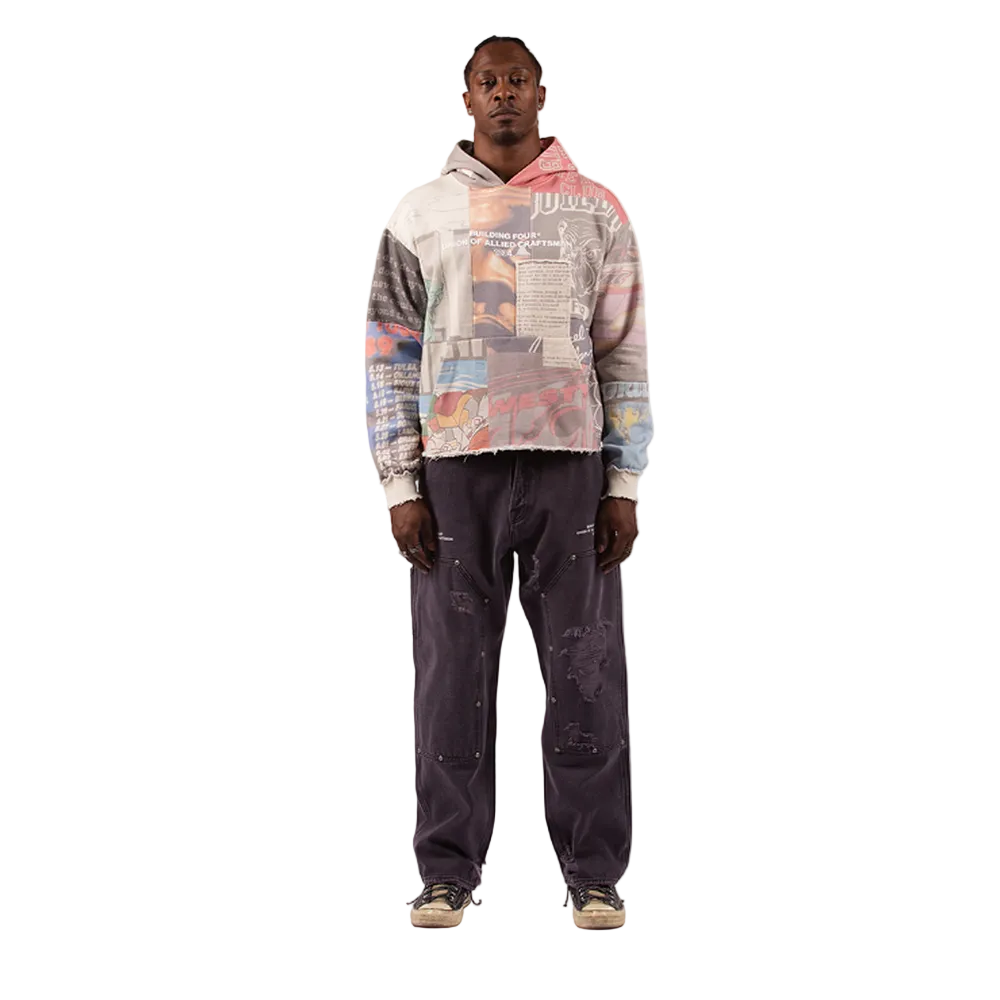 Brick Hoodie - Antique White