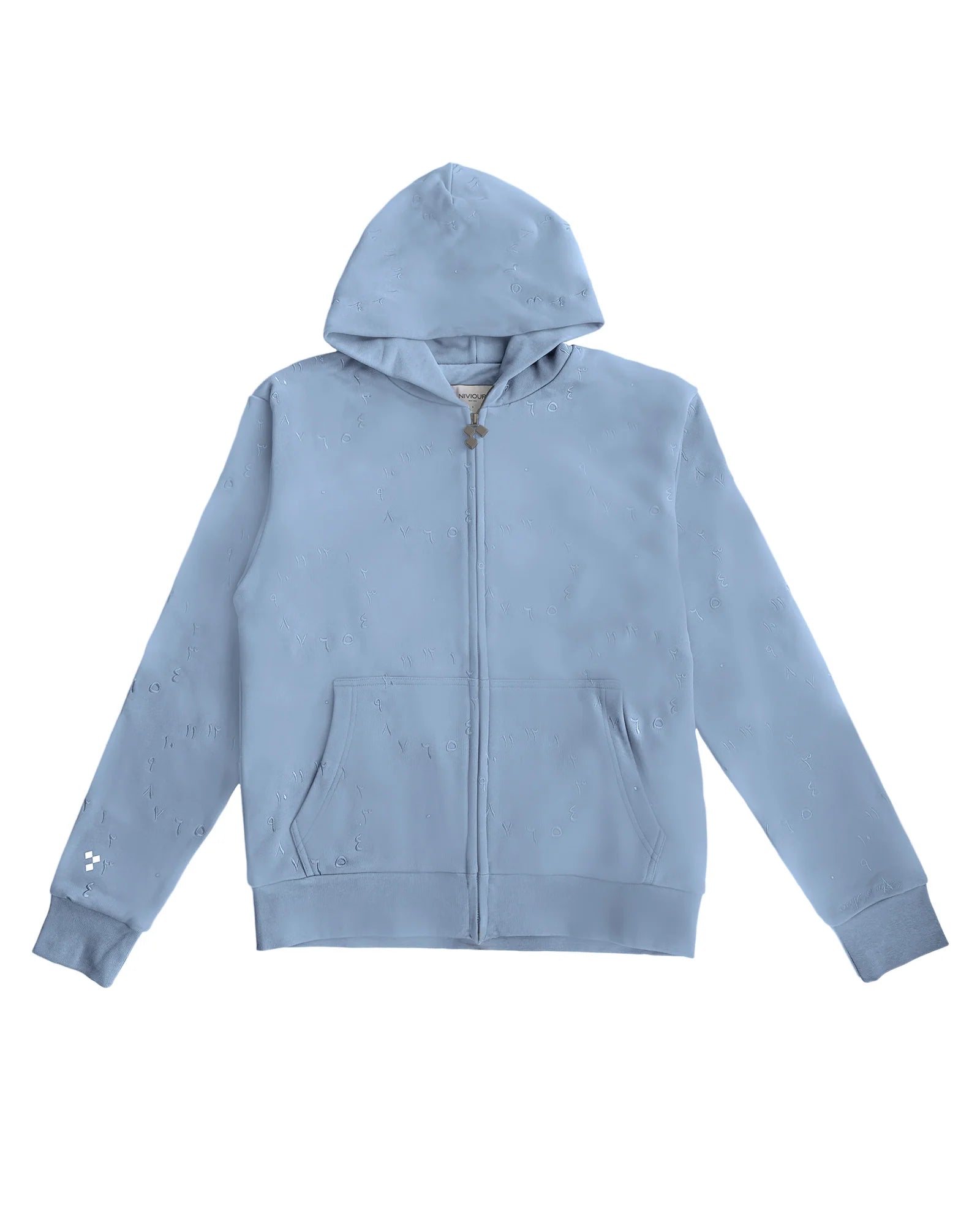 Niviour Timeless Zip - Up Sweatsuit - Blue