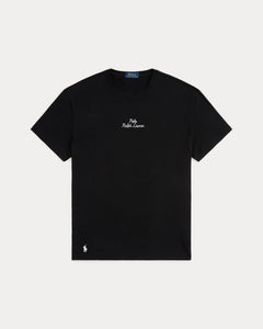 Embroidered Logo T-Shirt - Black